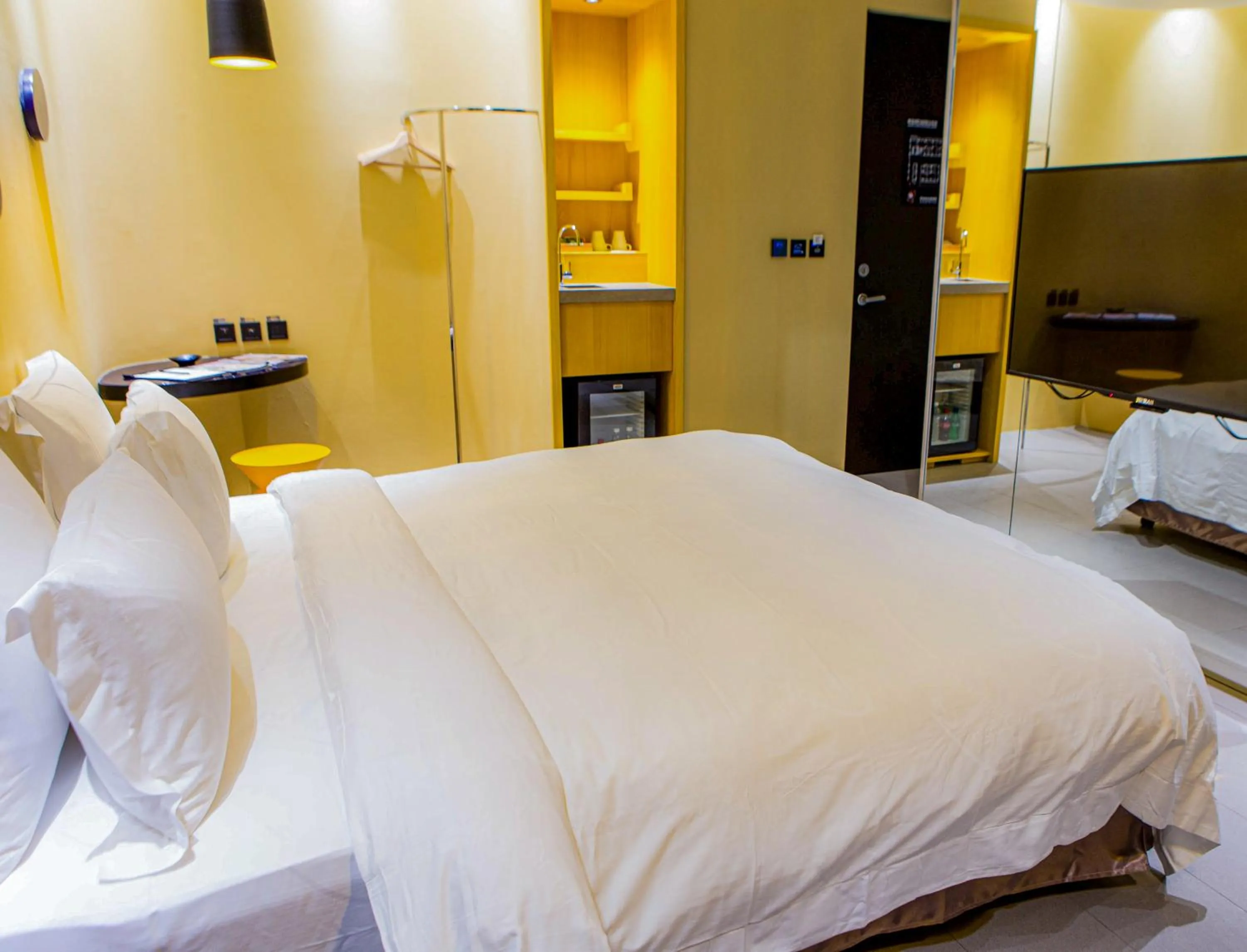 Bed in All-Ur Boutique Motel - Xinzhuang Branch