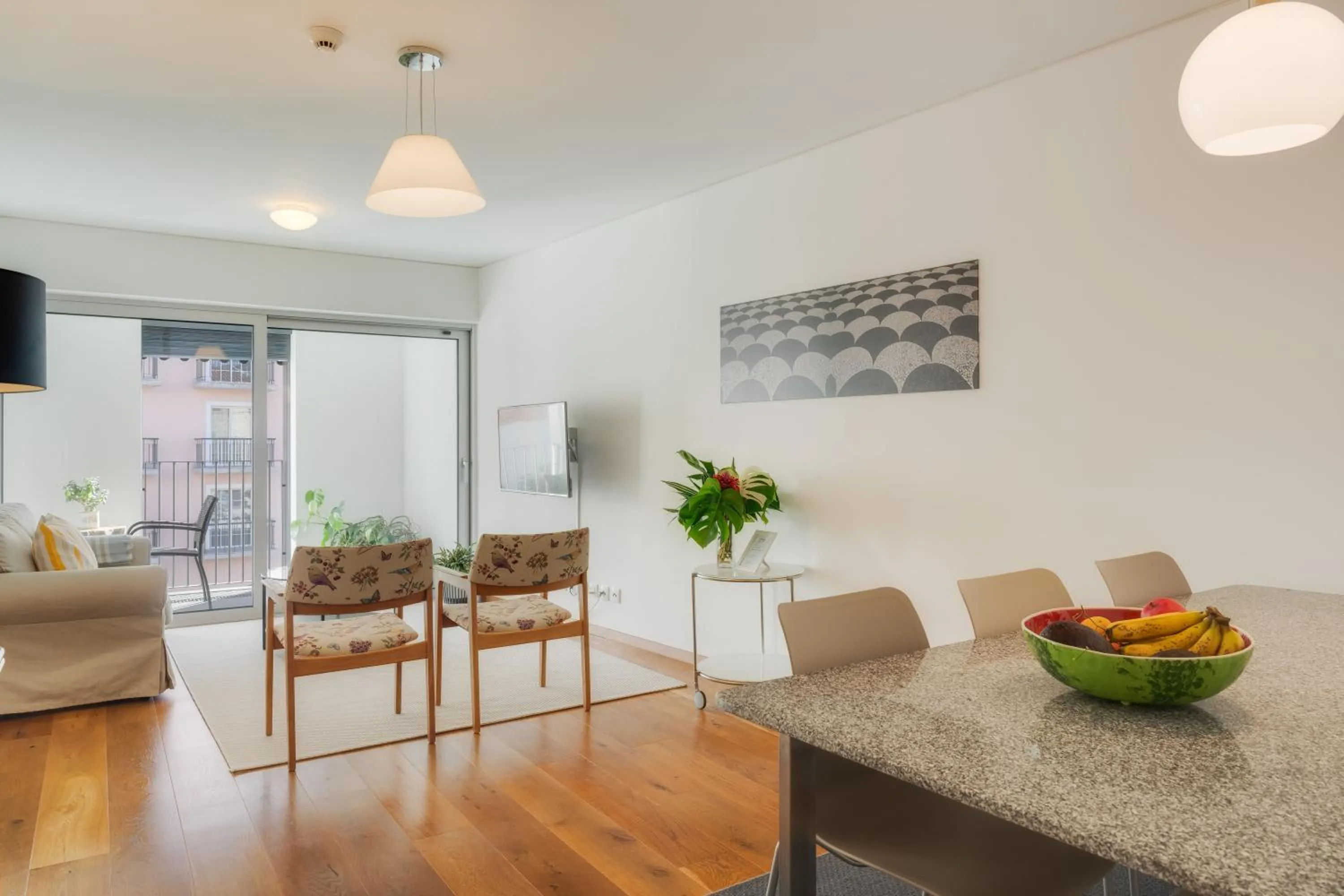 Living room in Casa da Praça Apartments - by Casas na Ilha