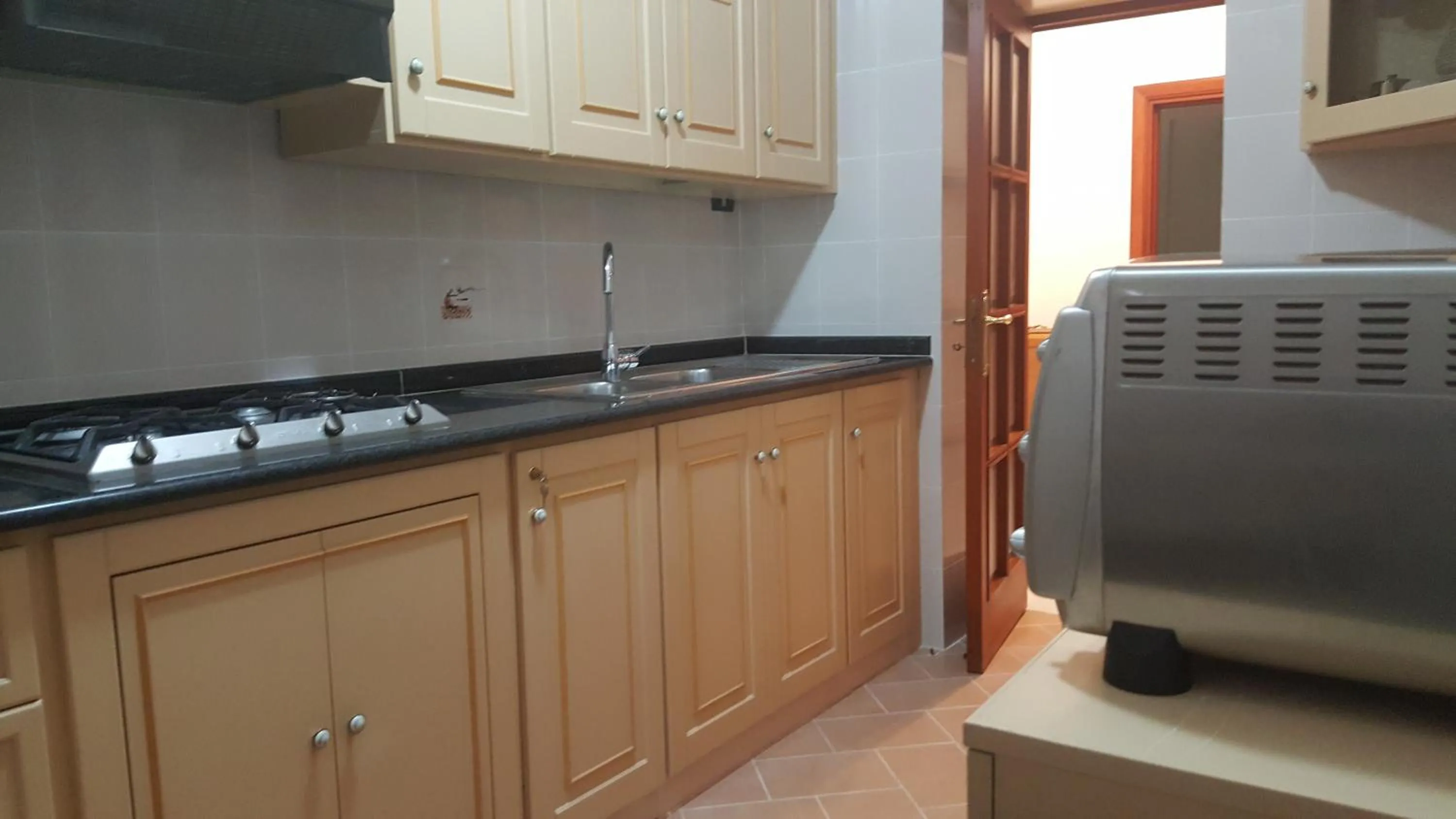 Communal kitchen in Casa Fortuna