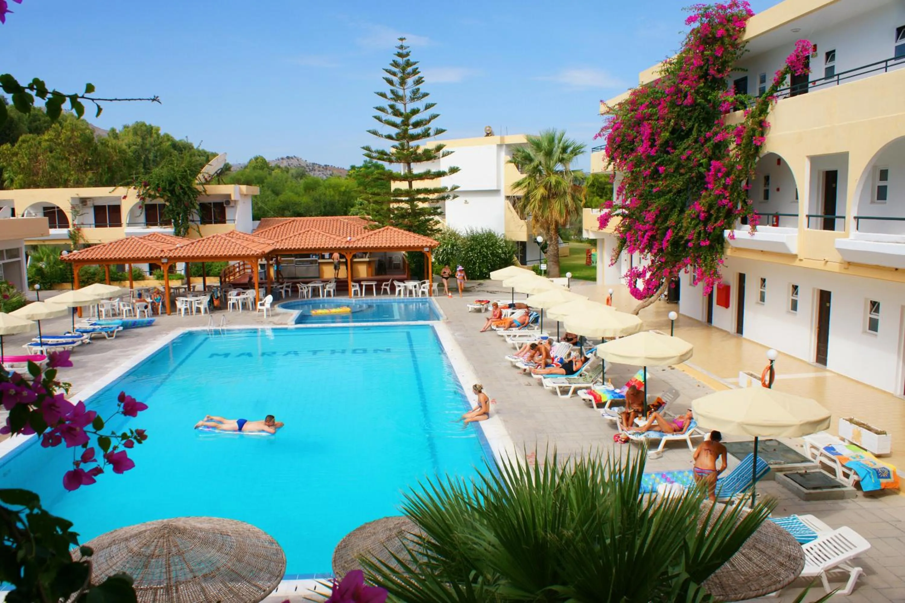 Swimming pool in Marathon Hotel - All Inclusive