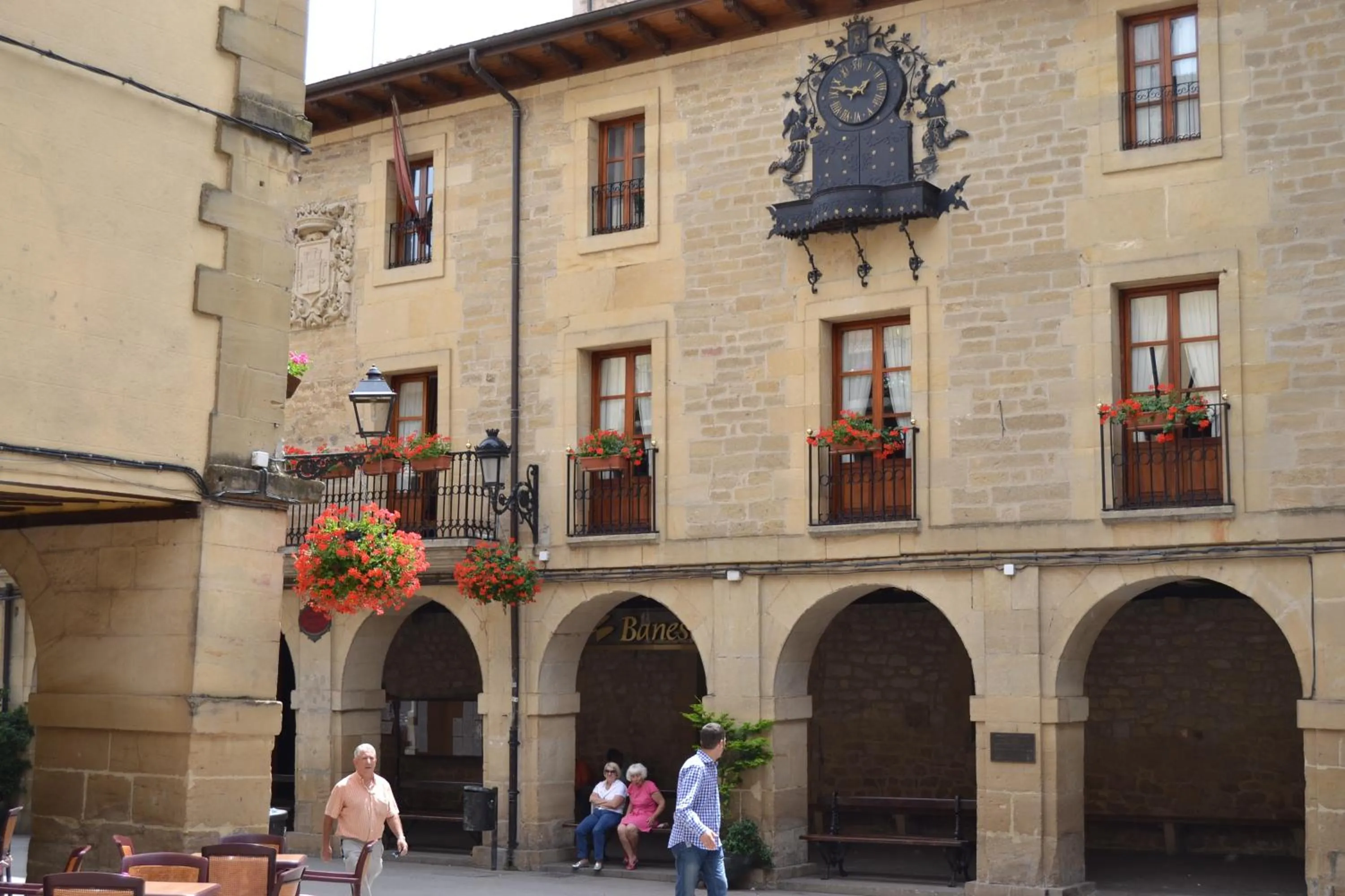 Bird's eye view in Posada Mayor de Migueloa