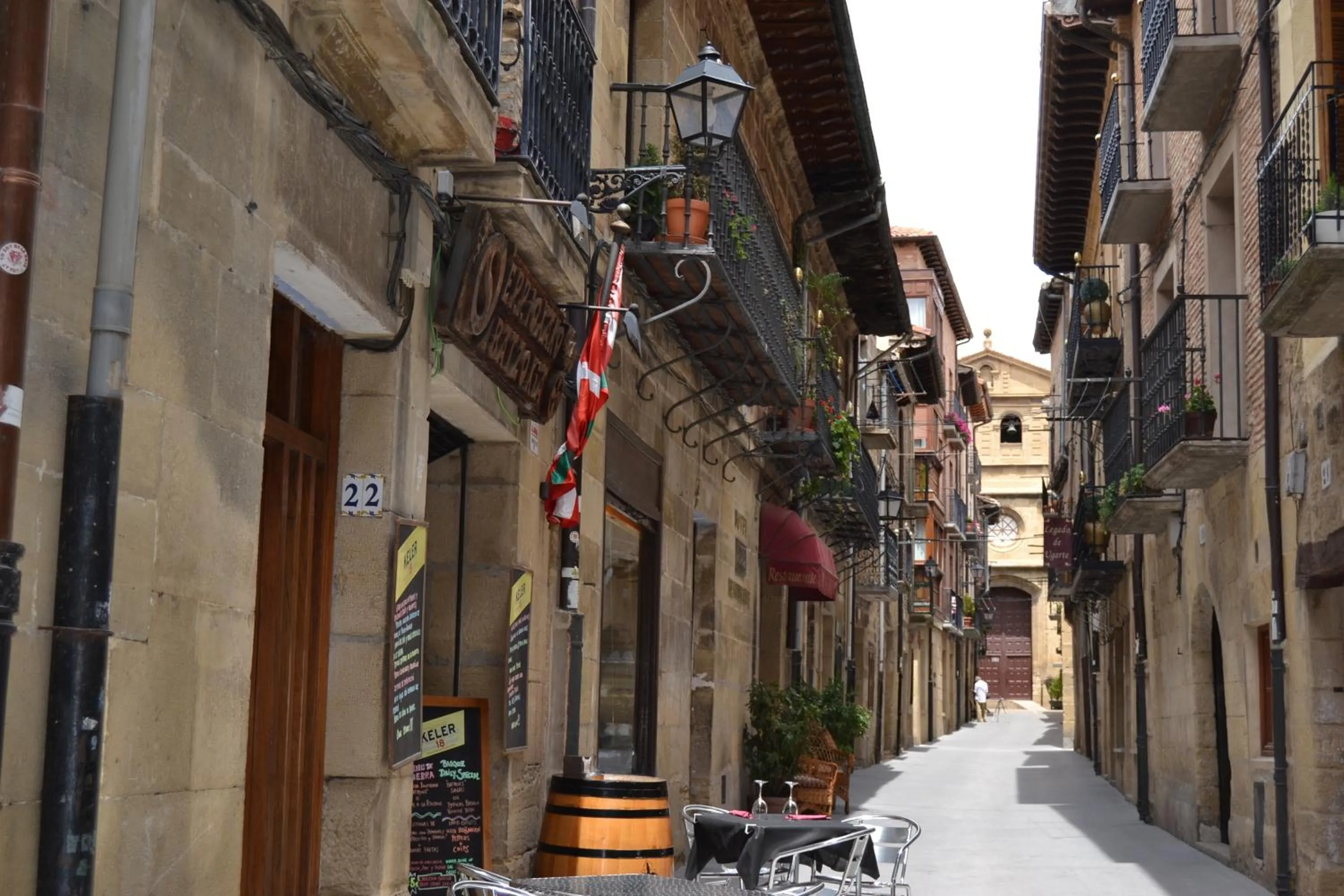 Bird's eye view in Posada Mayor de Migueloa