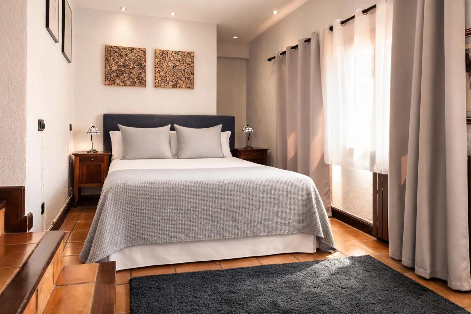 Photo of the whole room, Bed in Posada Mayor de Migueloa