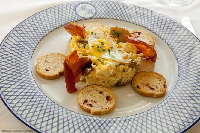 Food close-up in Posada Mayor de Migueloa