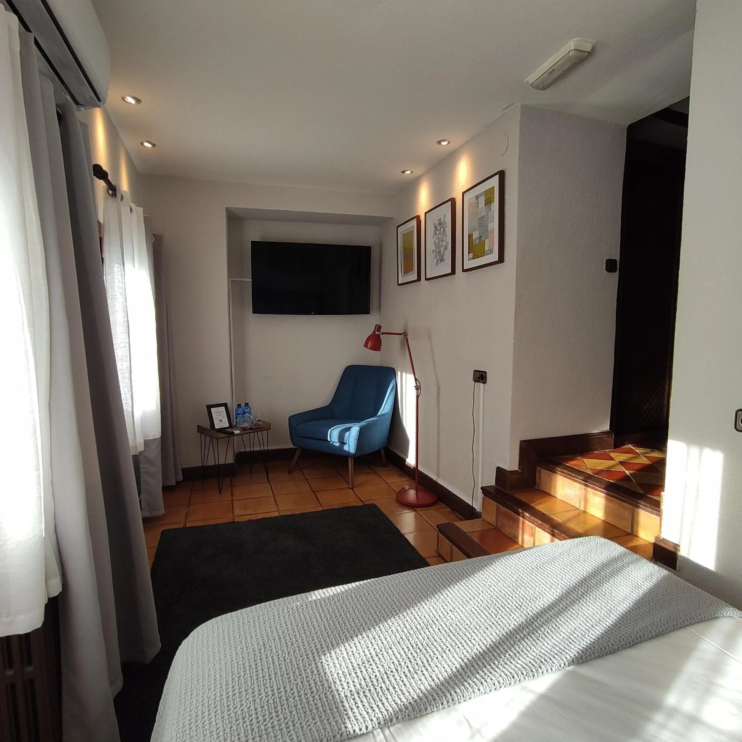 TV and multimedia, Bed in Posada Mayor de Migueloa