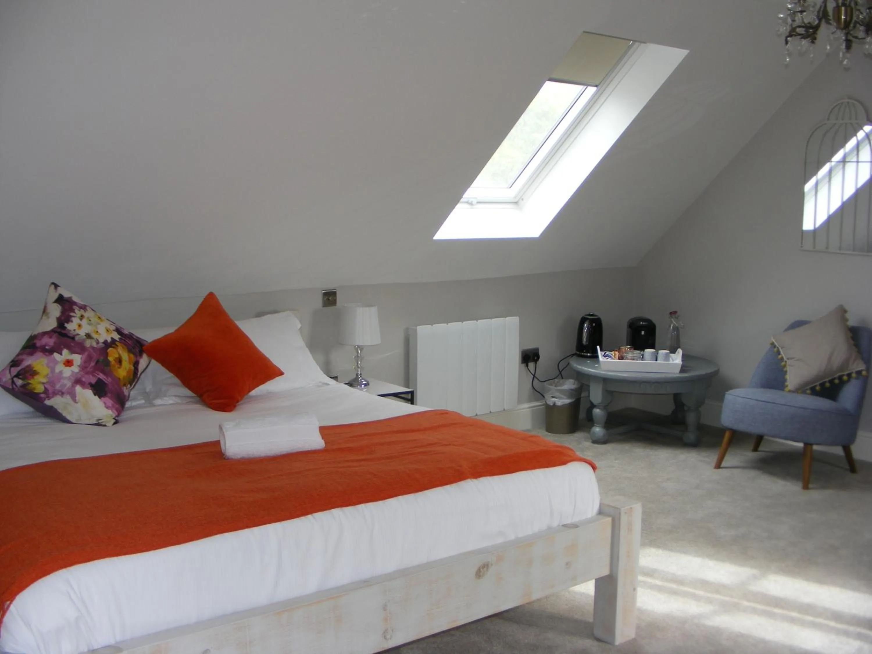 Bed in The Manor House at Quorn