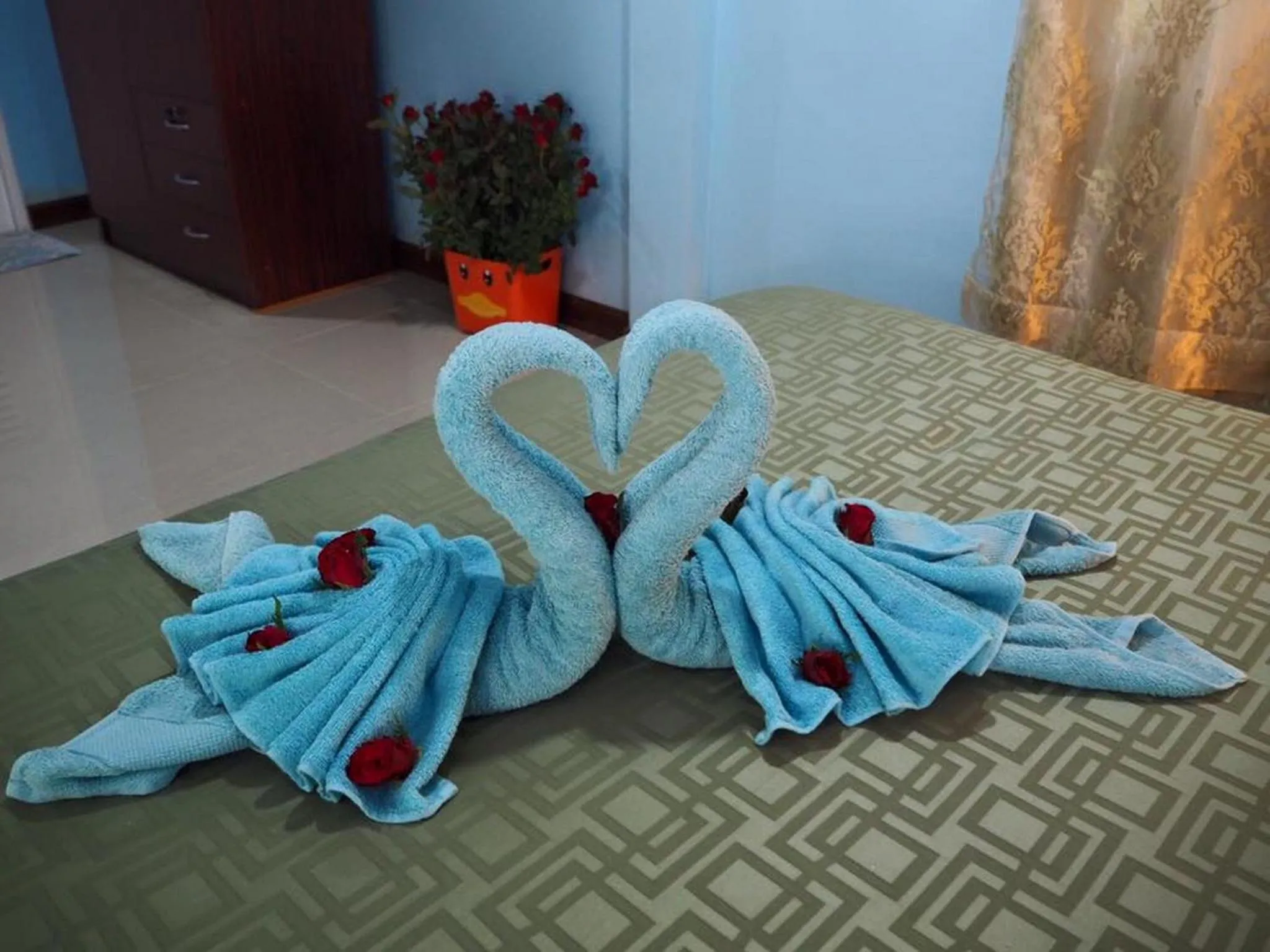 Bedroom in Pakmeng Beach Resort