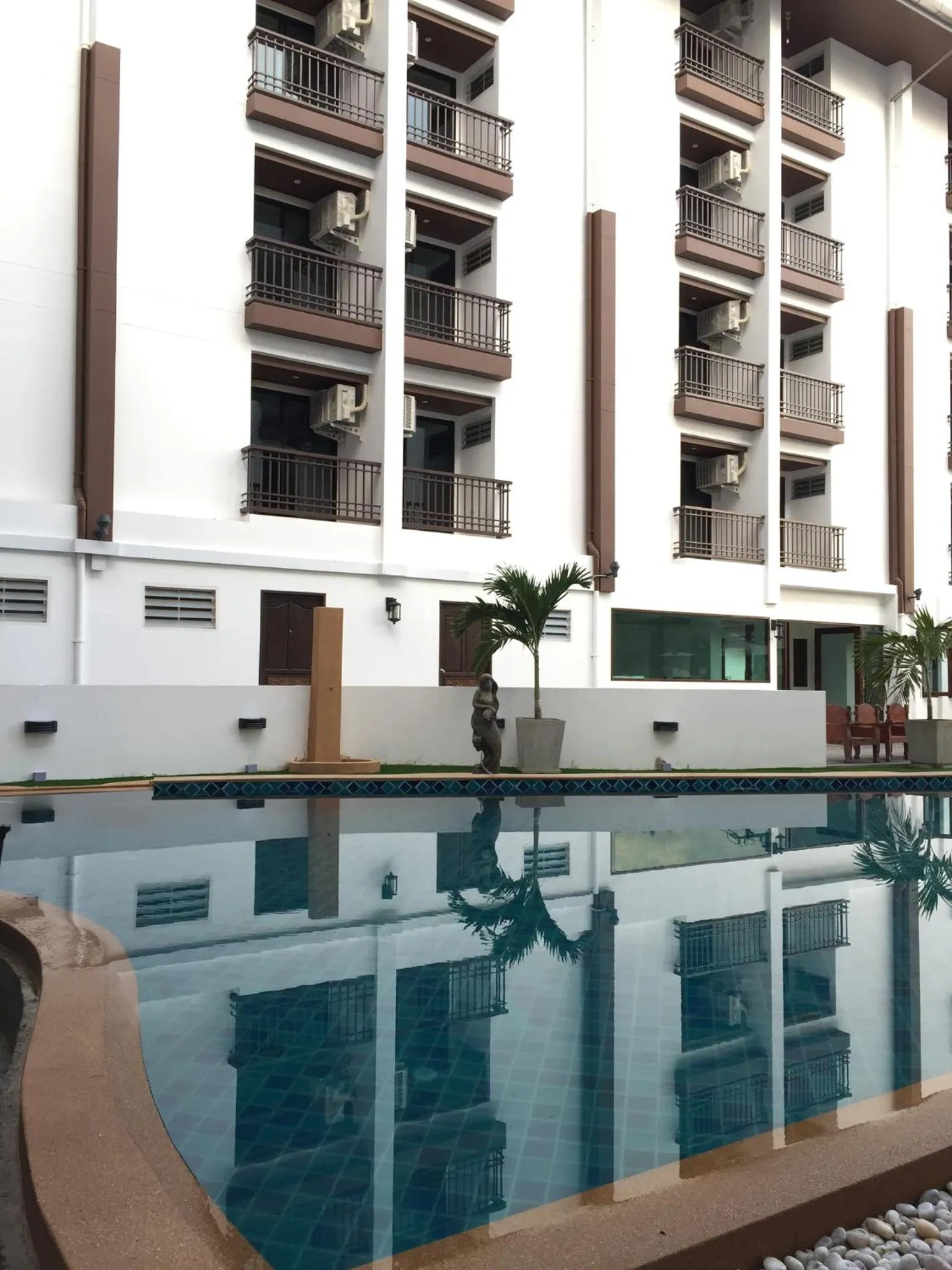 Swimming pool in Baan Sang Singh