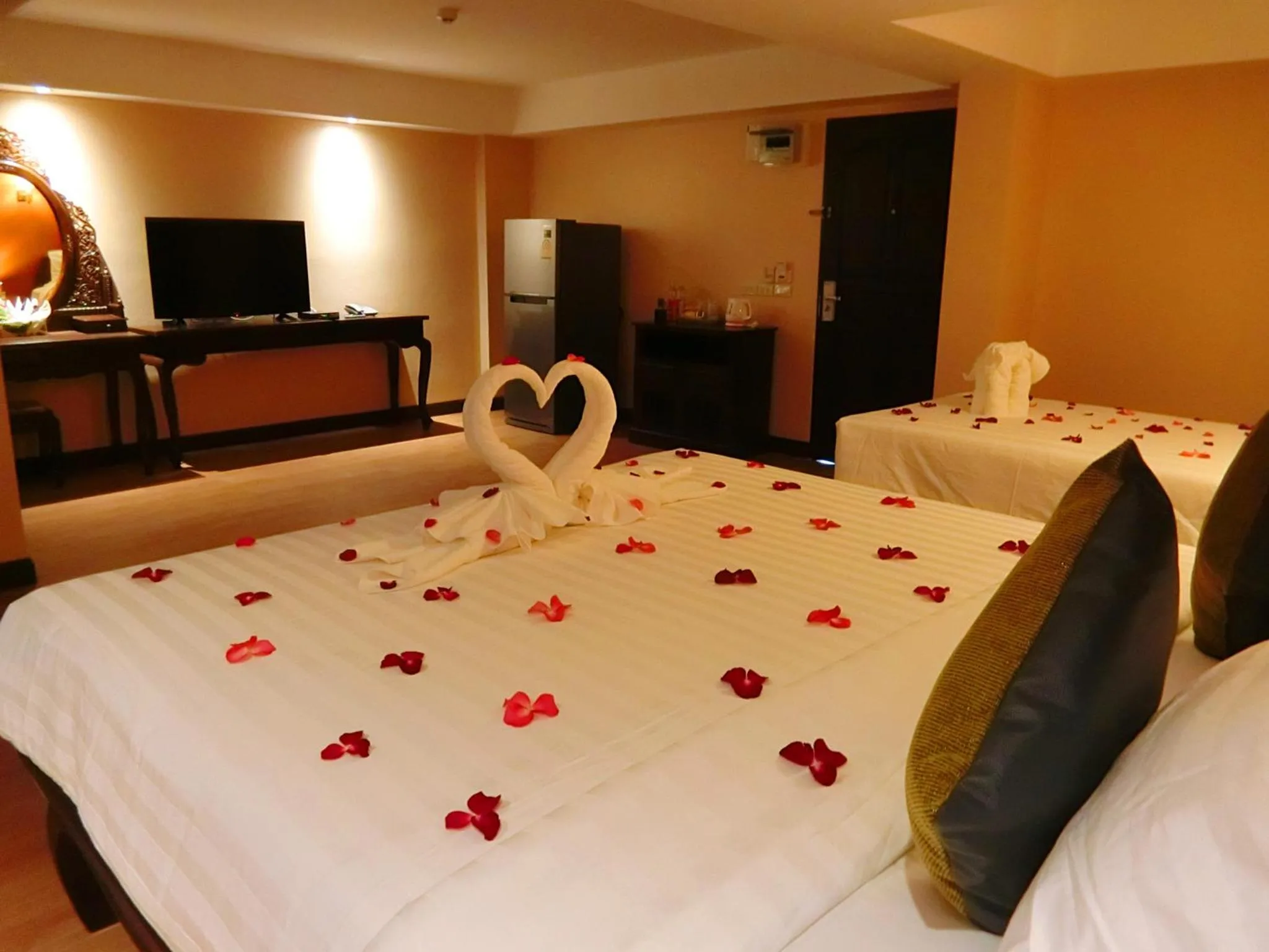 Bed in Baan Sang Singh