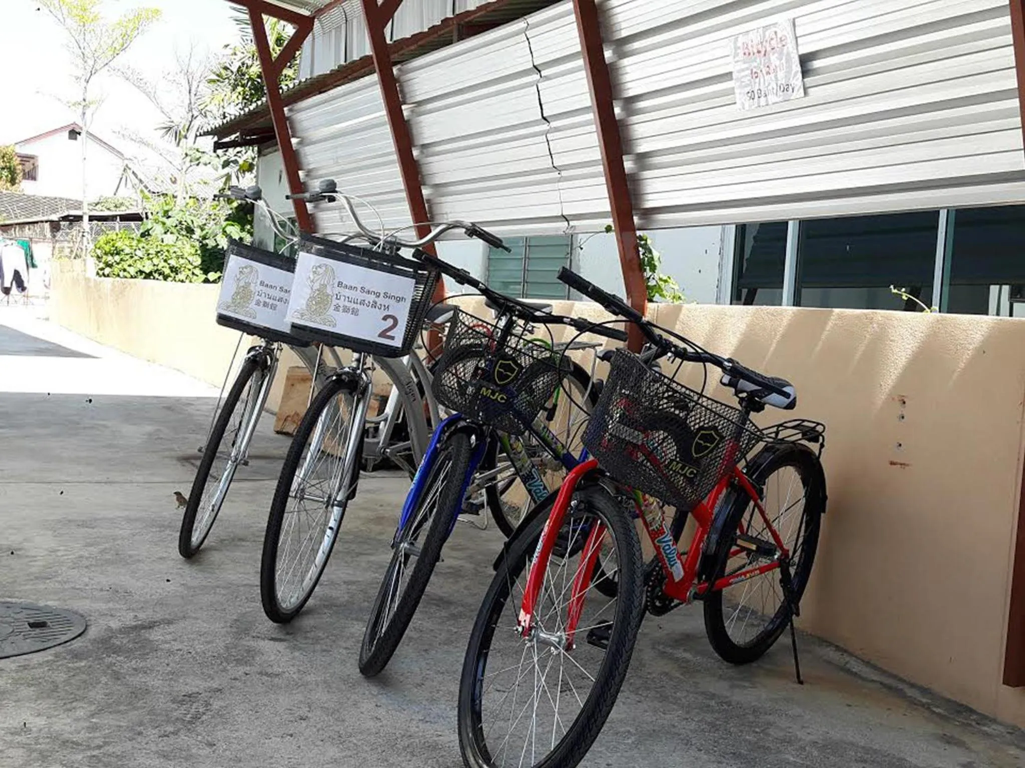 Cycling in Baan Sang Singh