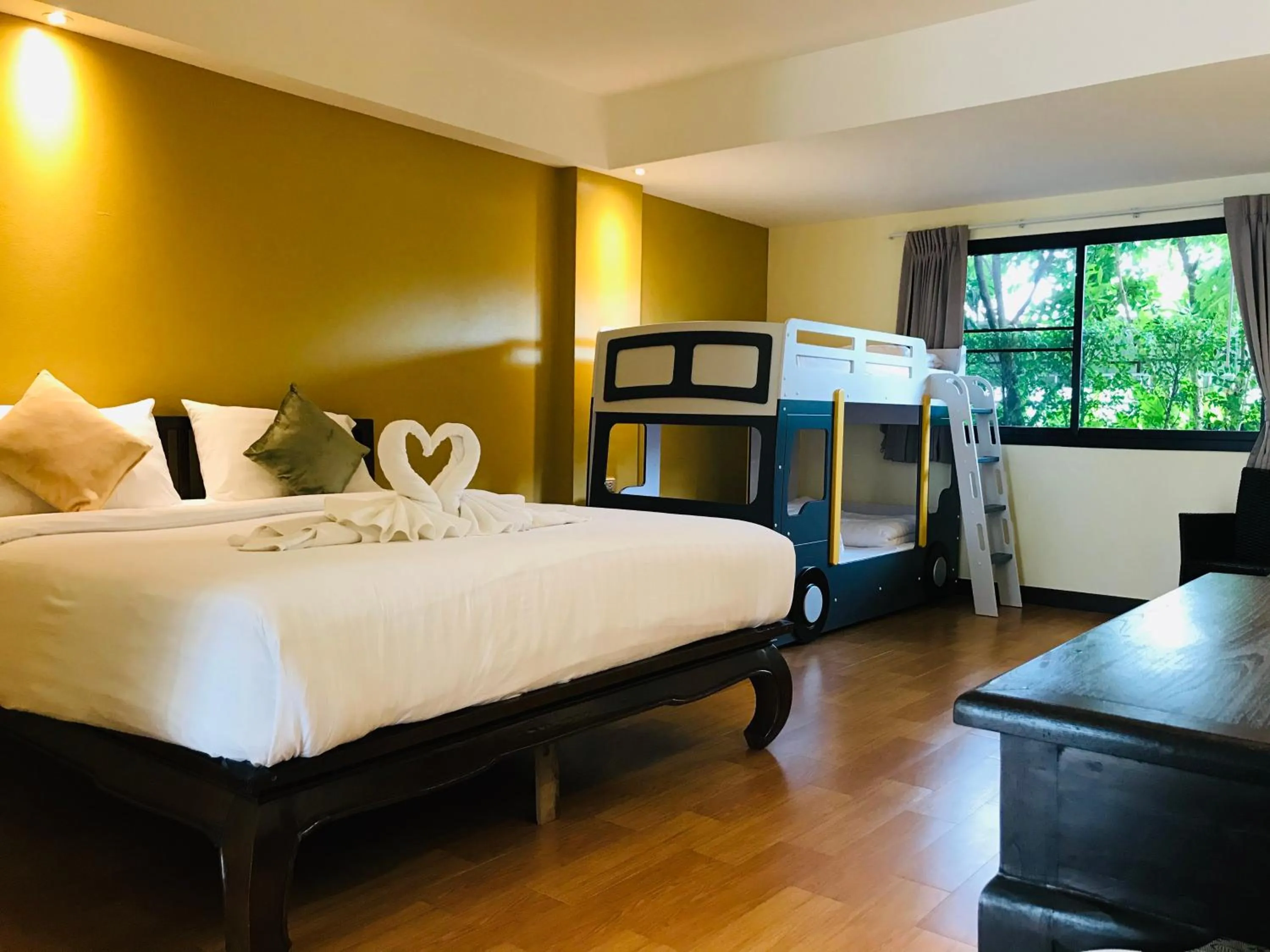 Bed in Baan Sang Singh