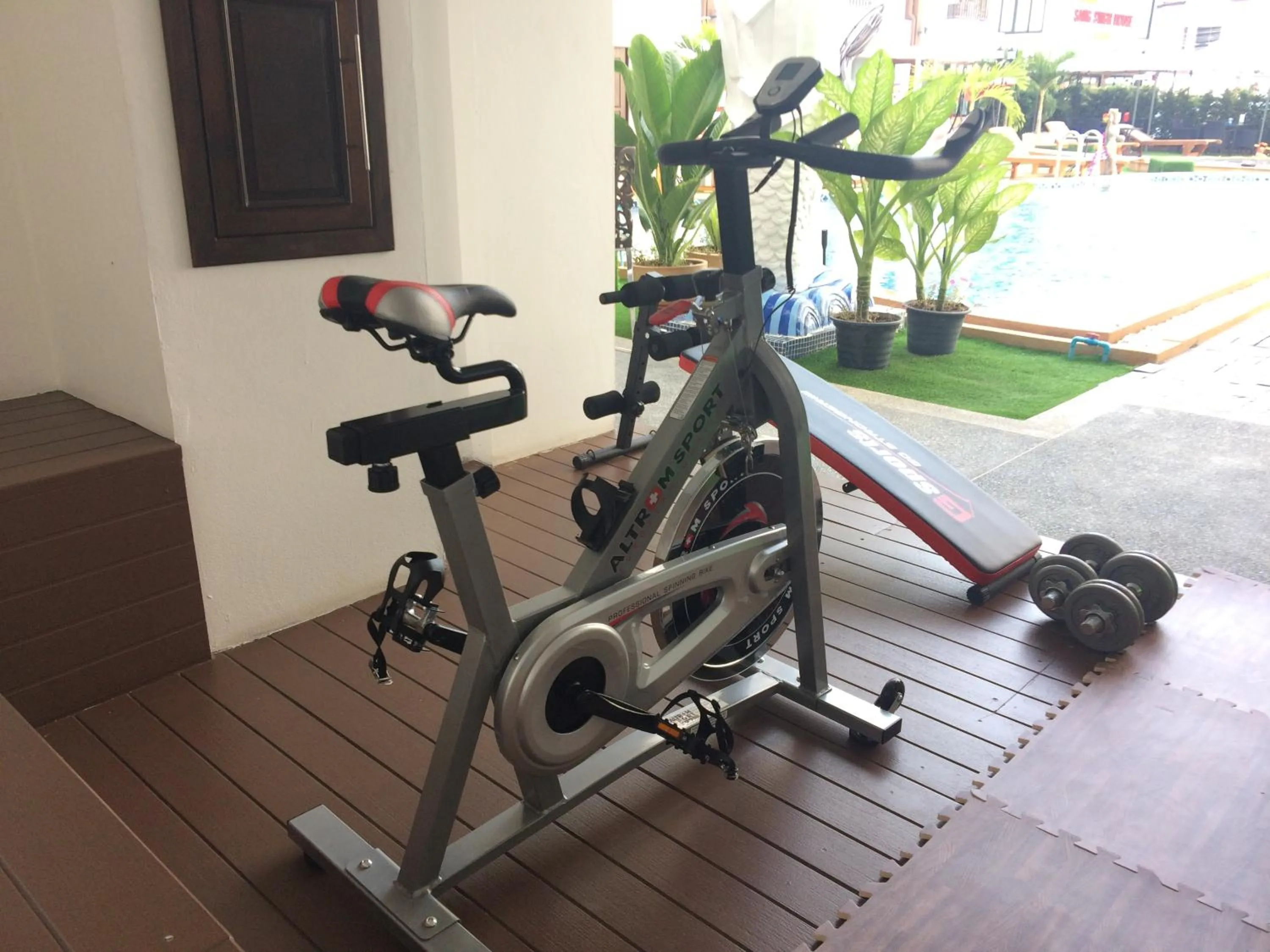 Fitness centre/facilities in Baan Sang Singh