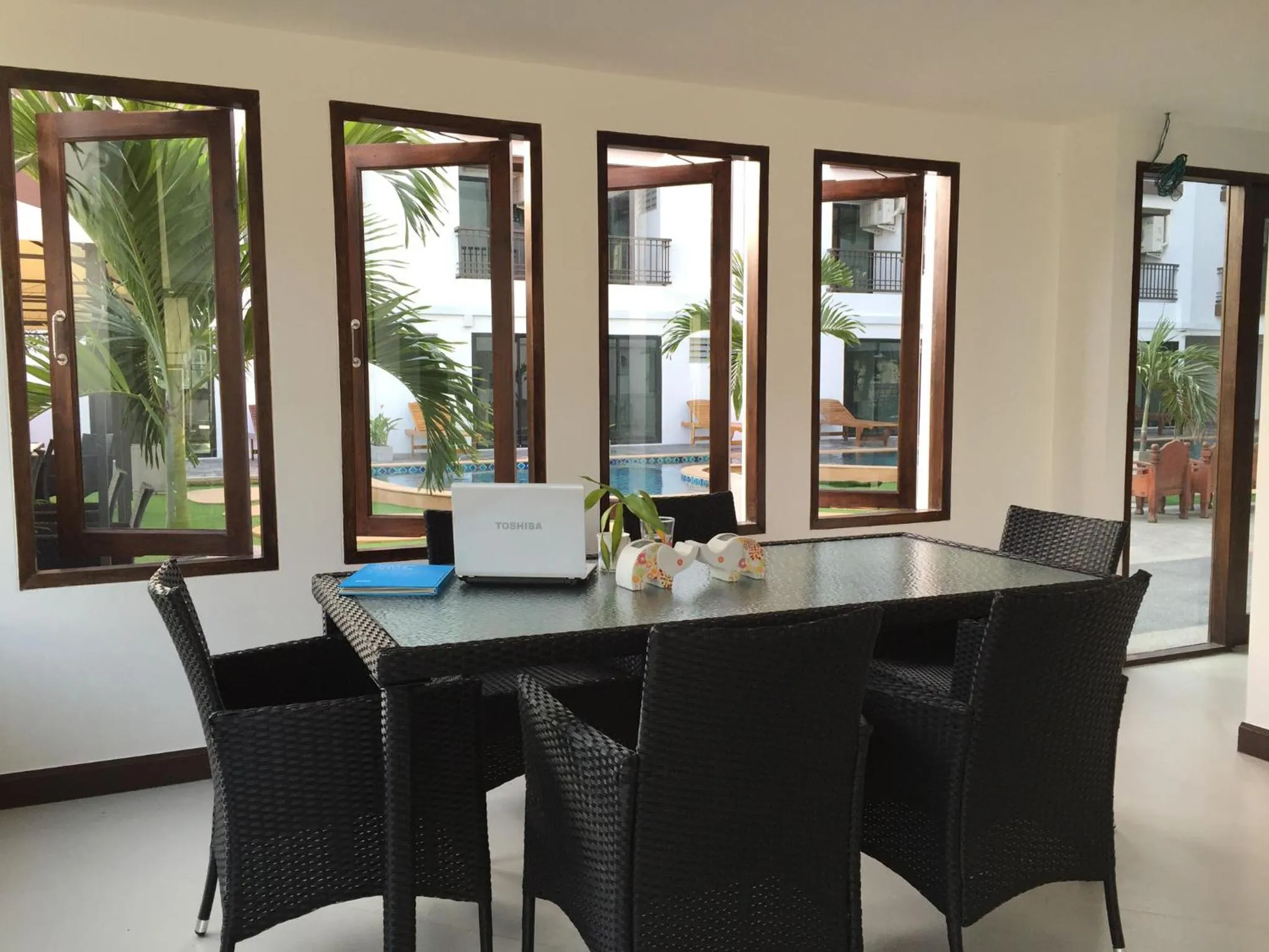 Lobby or reception in Baan Sang Singh