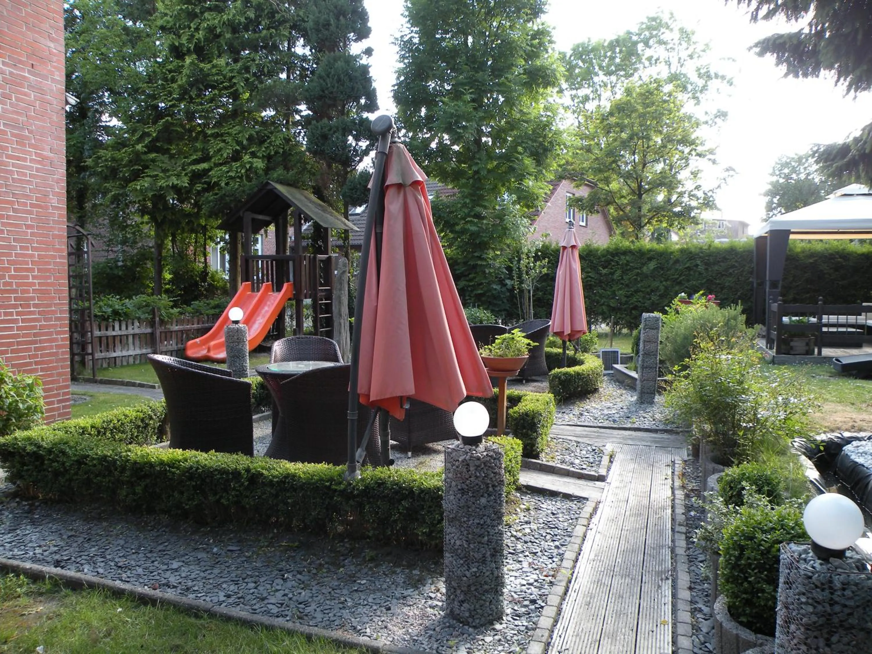 Garden in Hotel Garni Kröger