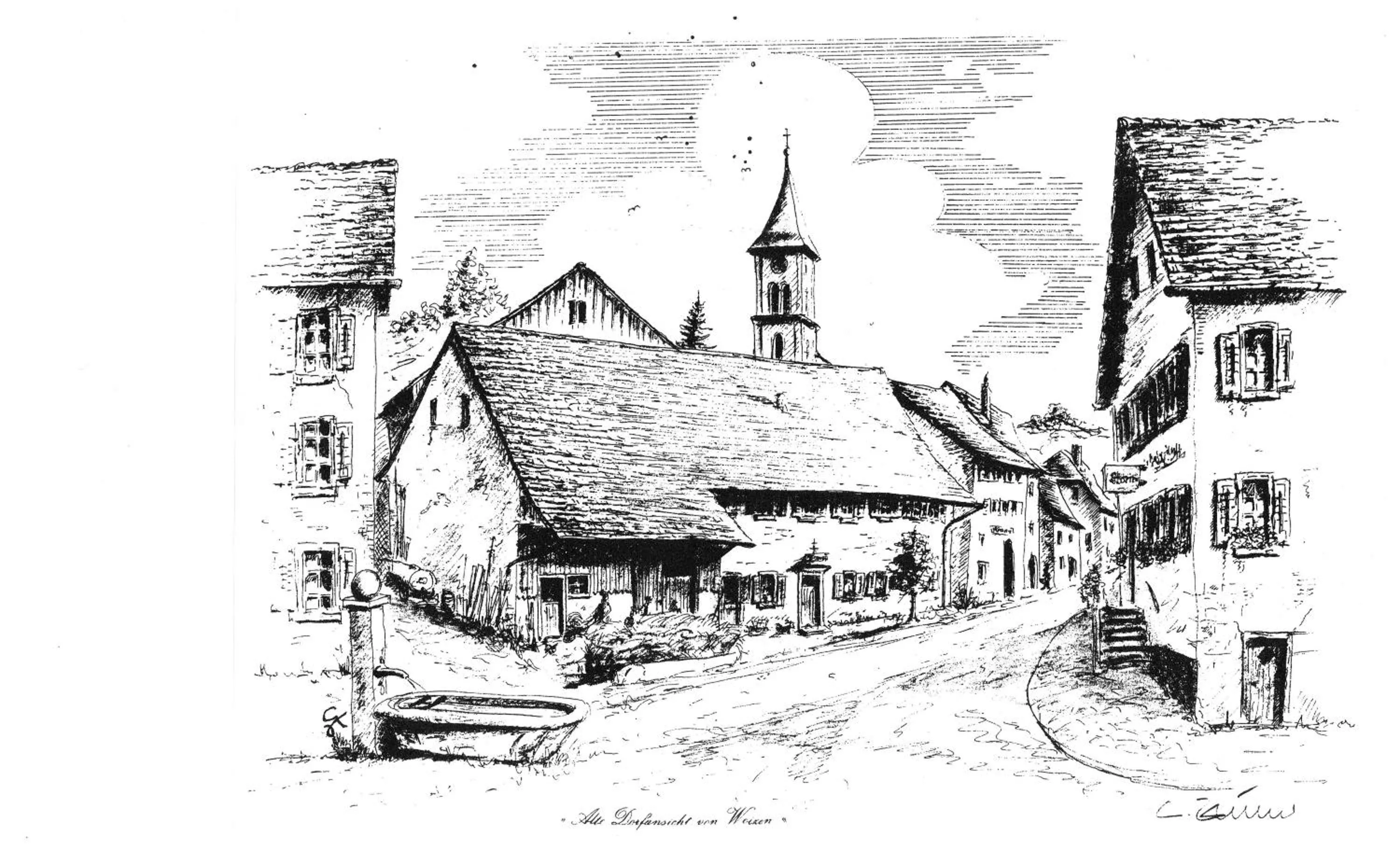 Property building in Gasthaus-Pension Zum Kreuz