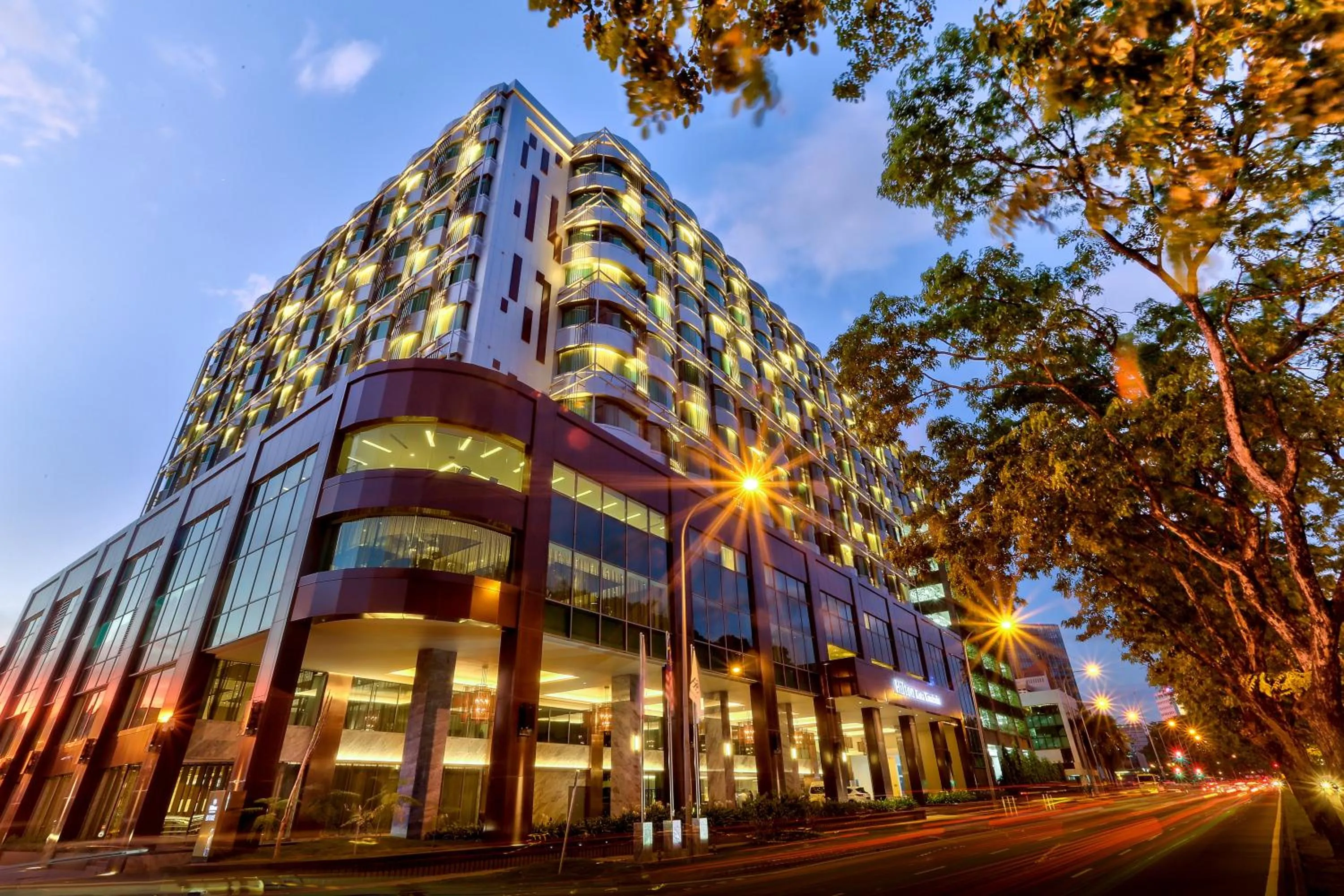 Property building in Hilton Kota Kinabalu
