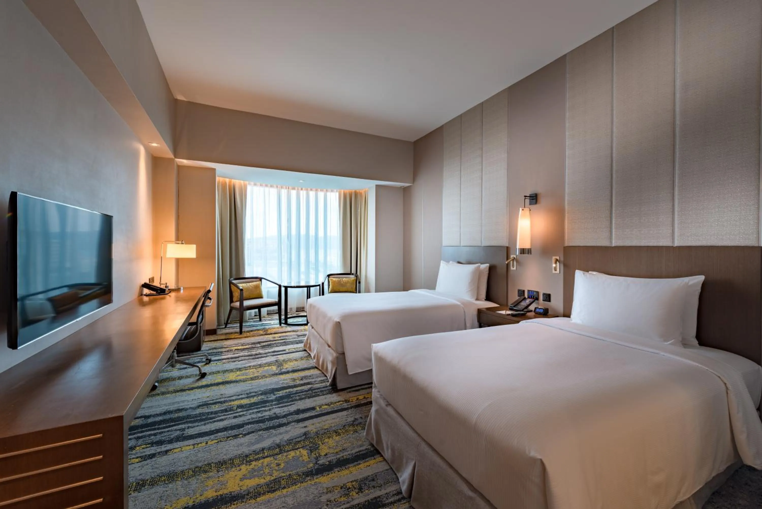 Bed in Hilton Kota Kinabalu