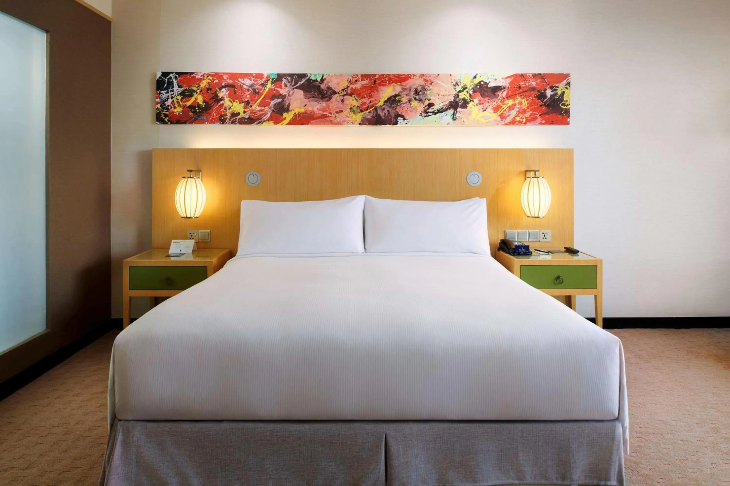 Bed in DoubleTree by Hilton Melaka
