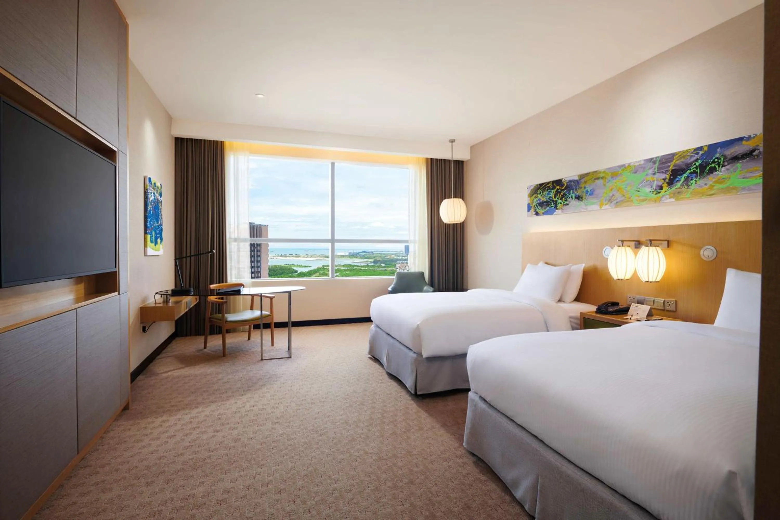 Bed in DoubleTree by Hilton Melaka