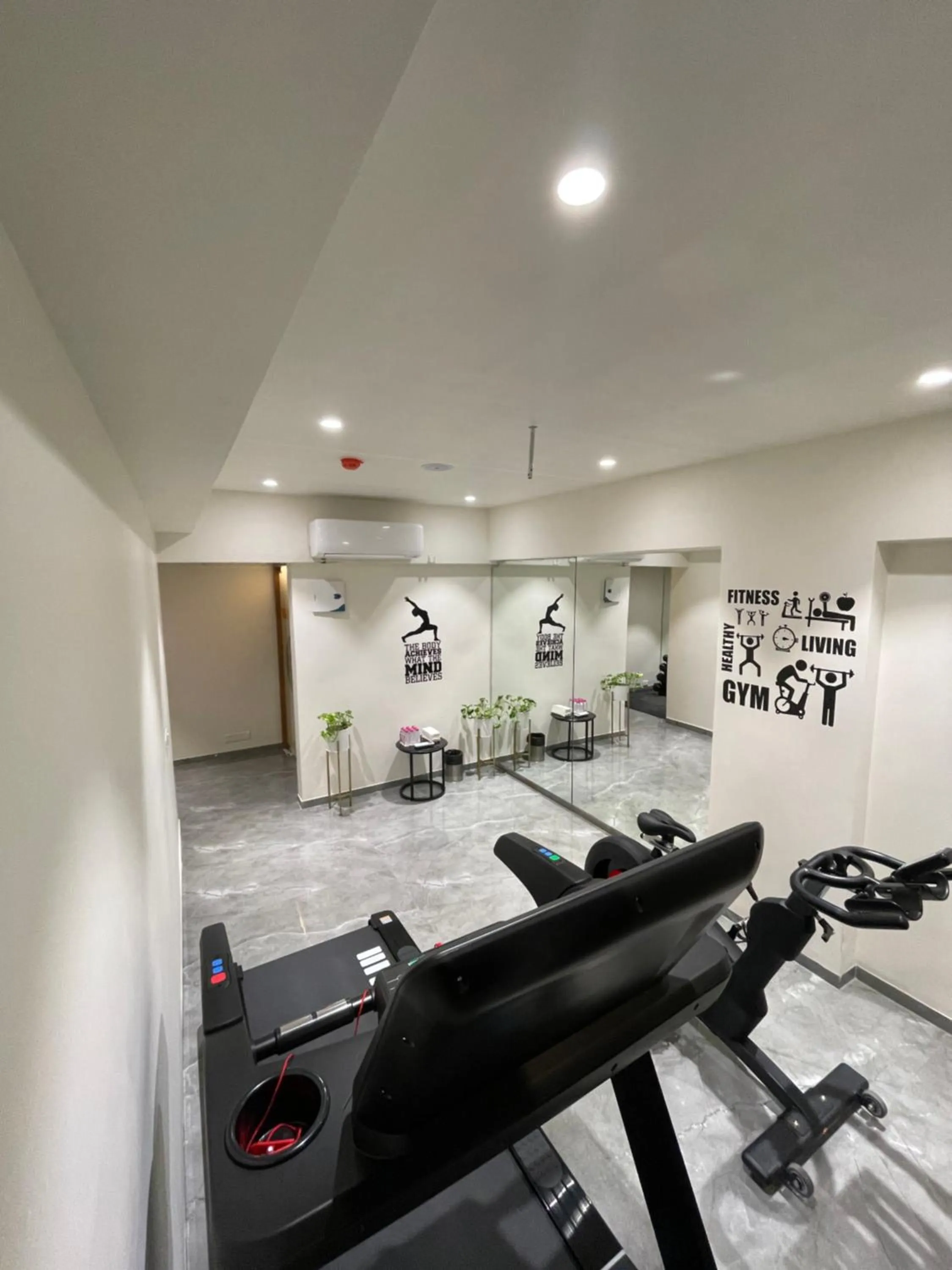 Fitness centre/facilities in Hotel Nalanda