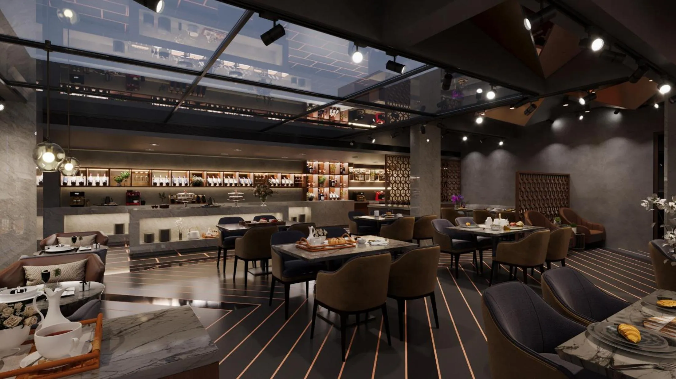 Restaurant/places to eat in Hotel Nalanda