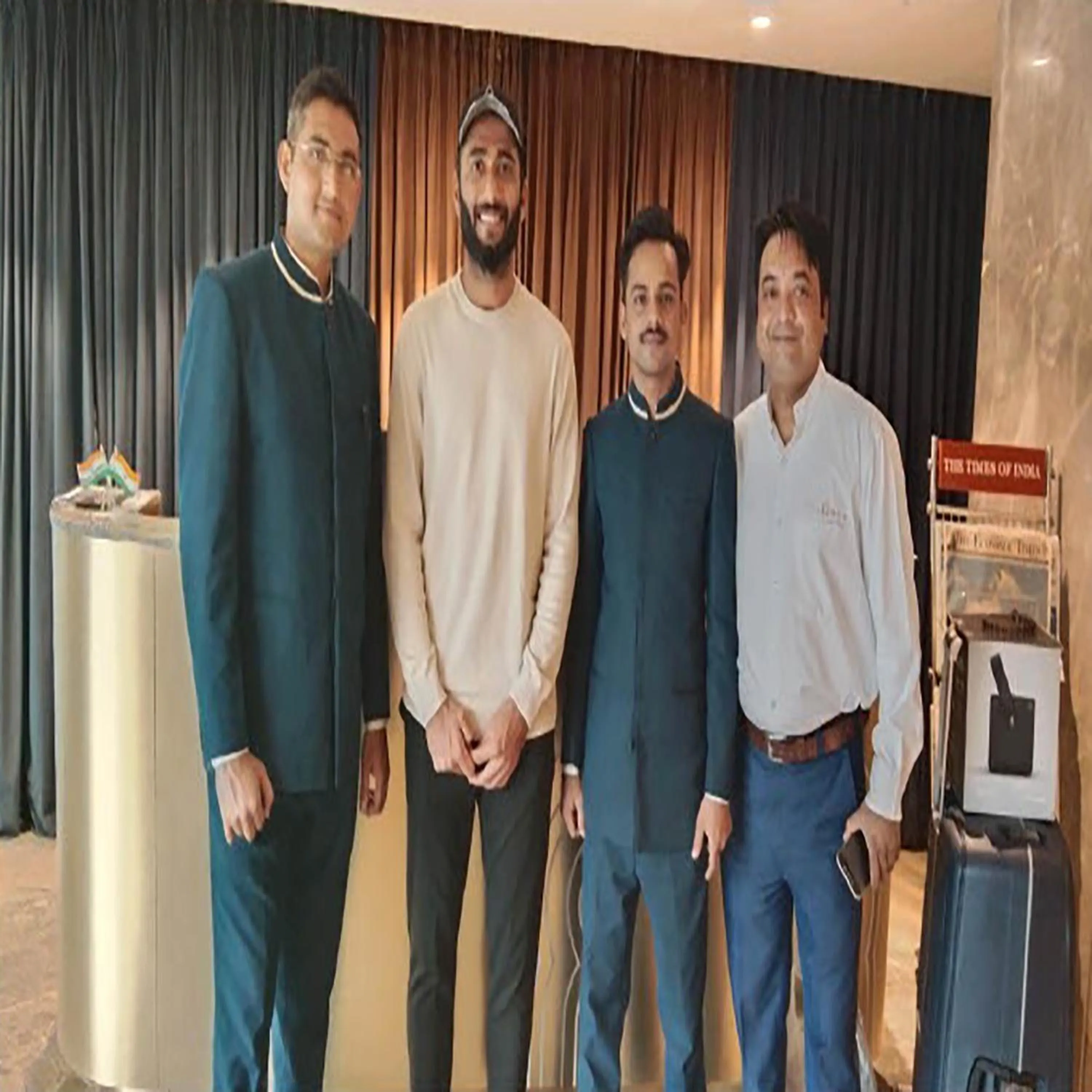 People in Hotel Nalanda