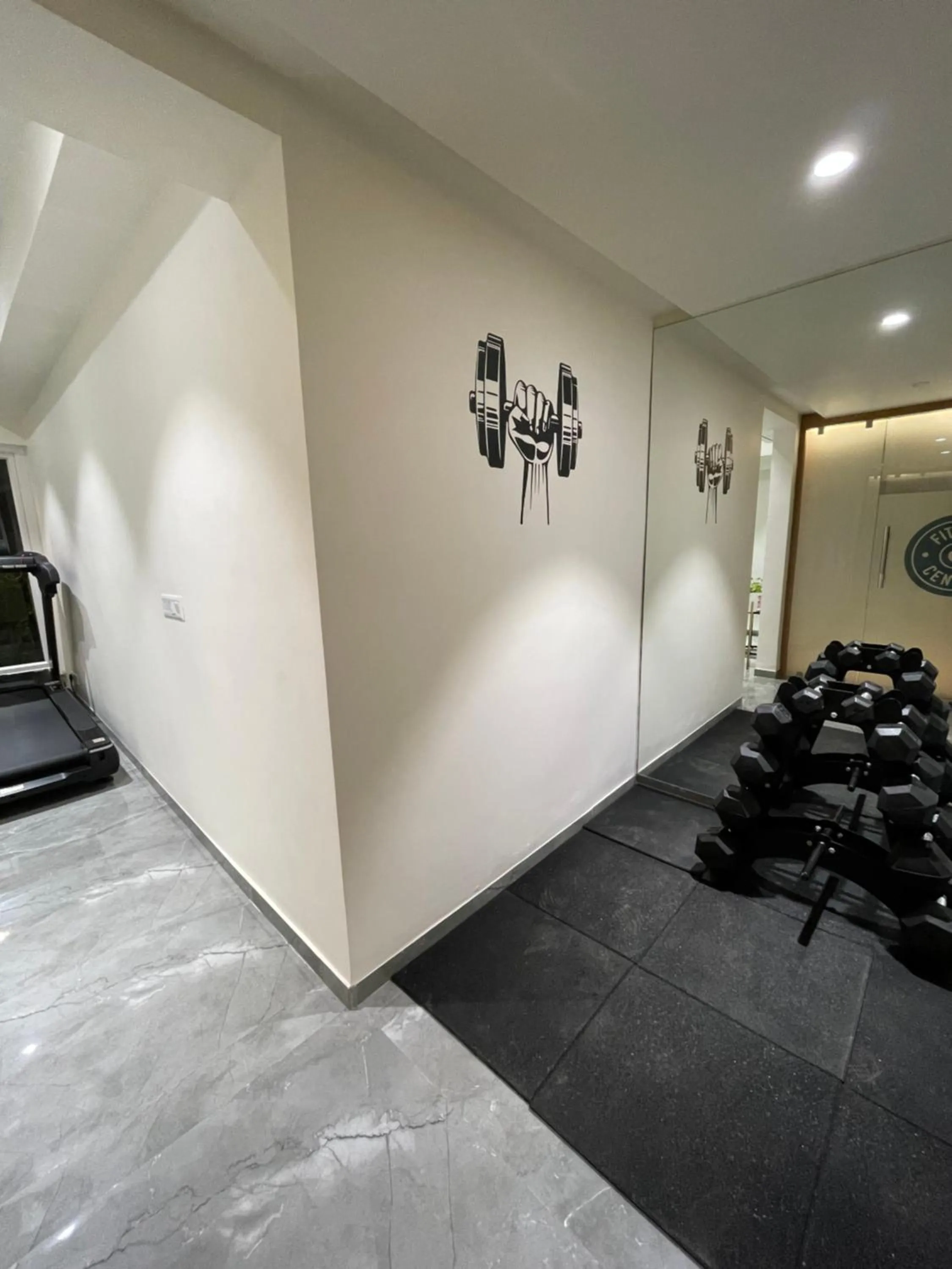 Fitness centre/facilities in Hotel Nalanda