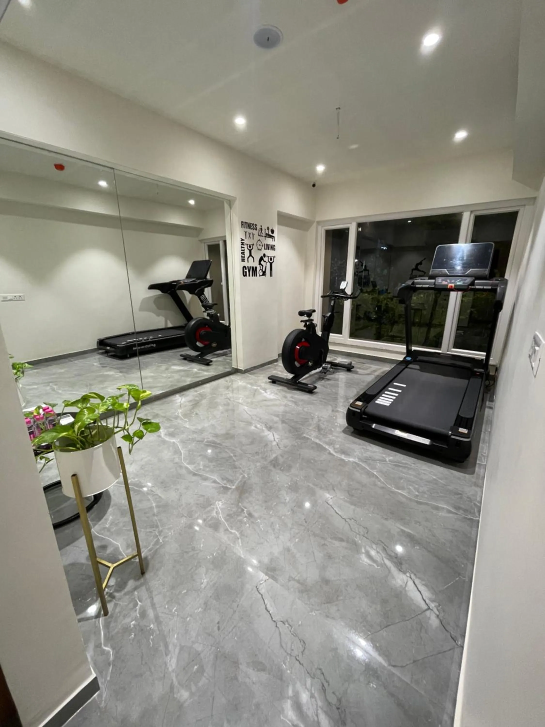 Fitness centre/facilities in Hotel Nalanda