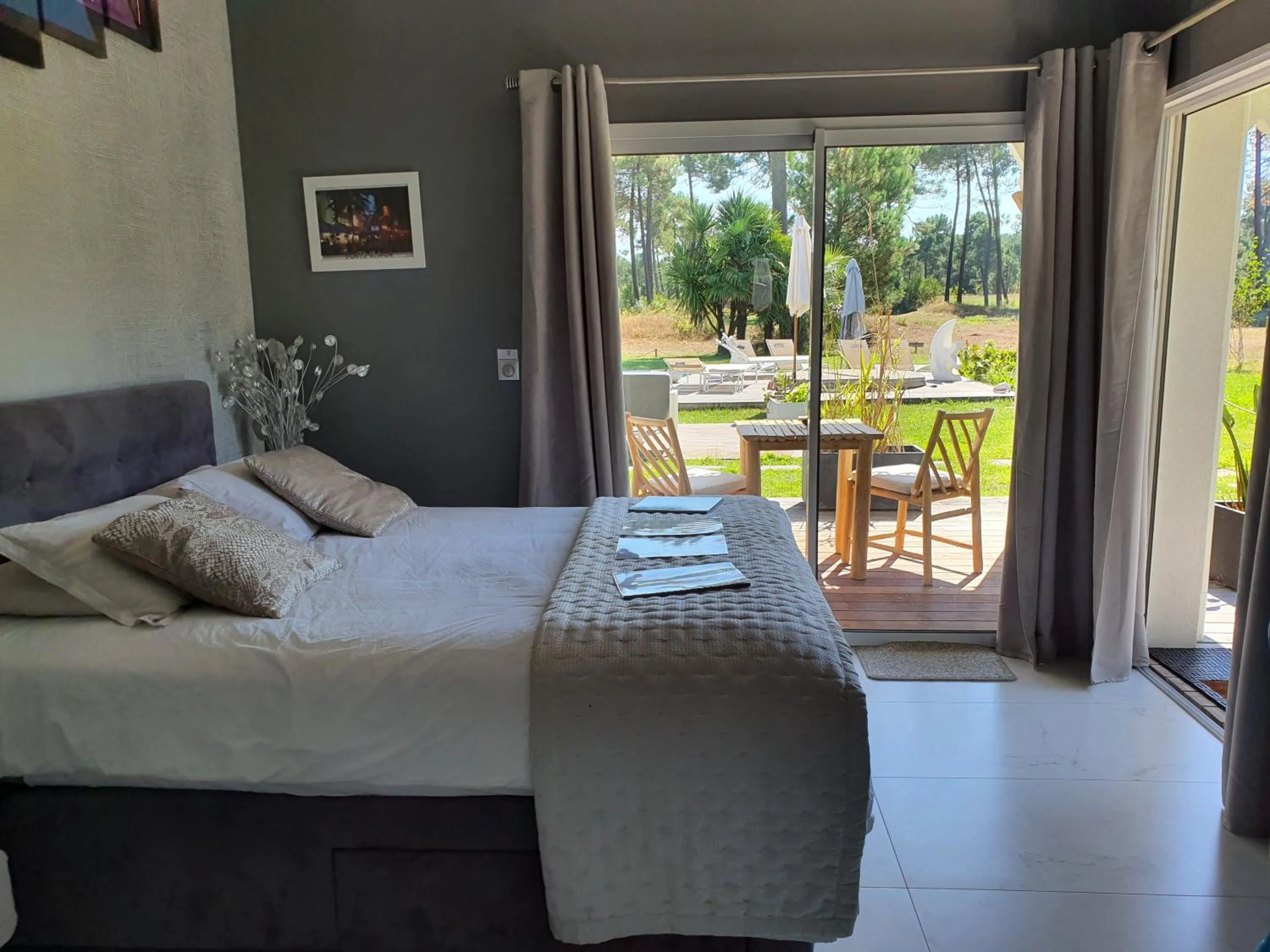 Bed in Villa BORA BORA