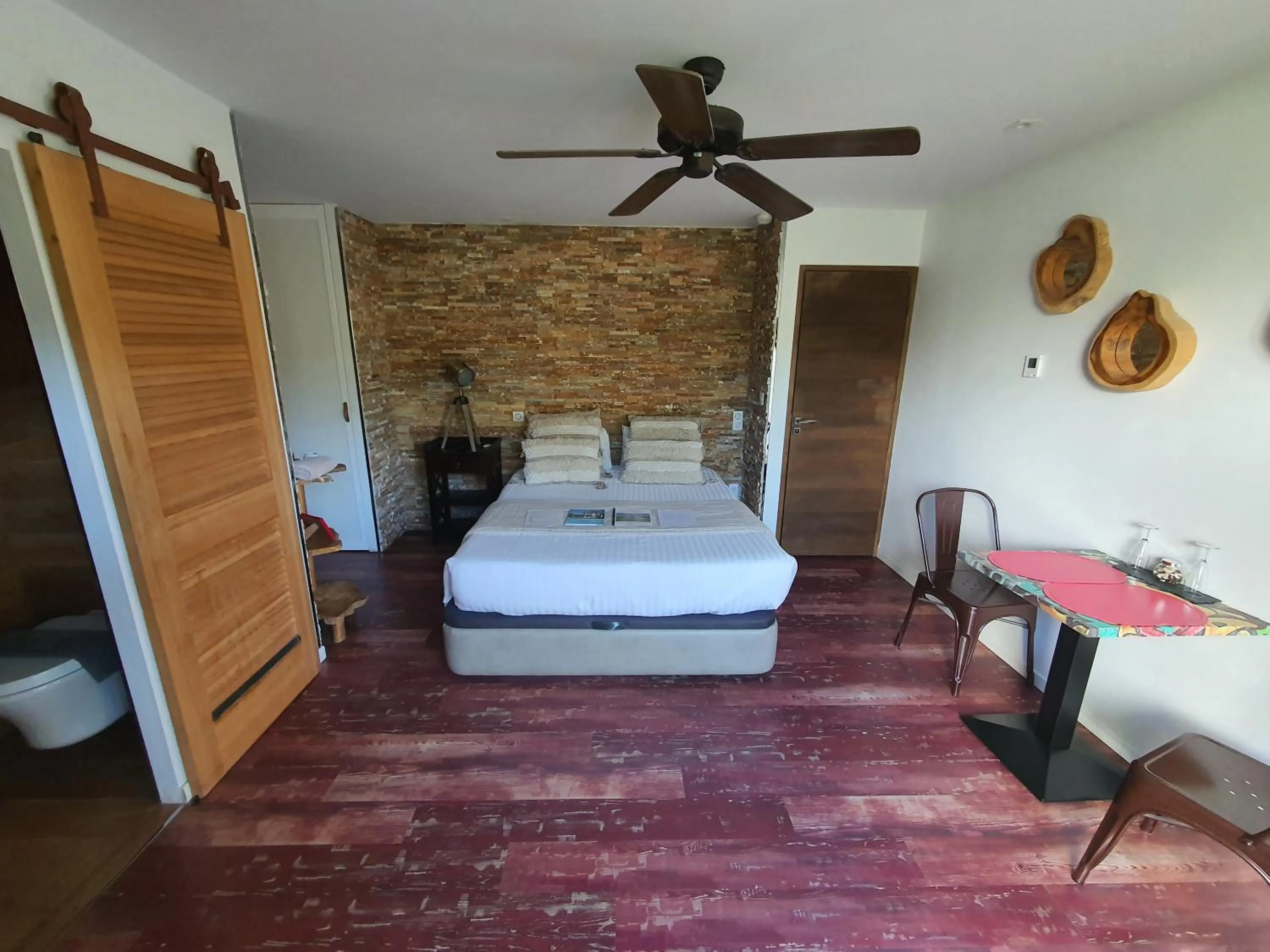 Bed in Villa BORA BORA