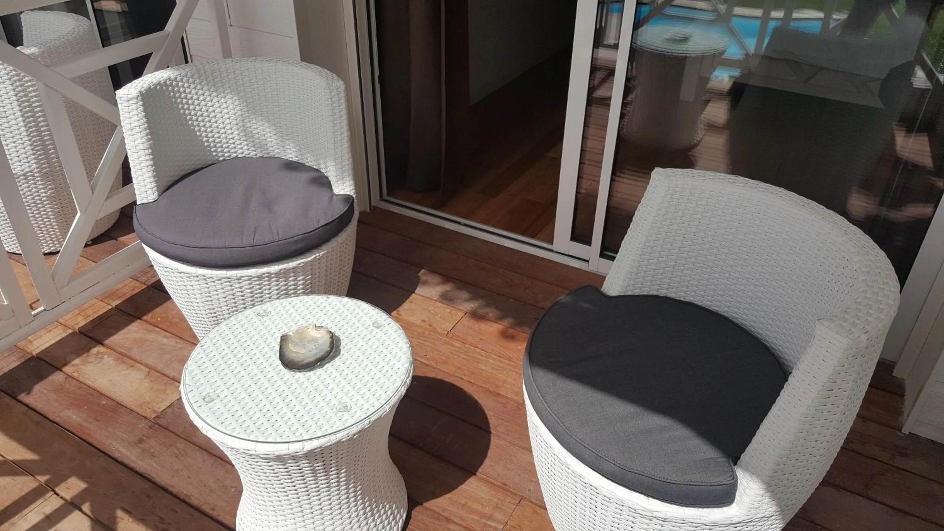 Balcony/Terrace in Villa BORA BORA