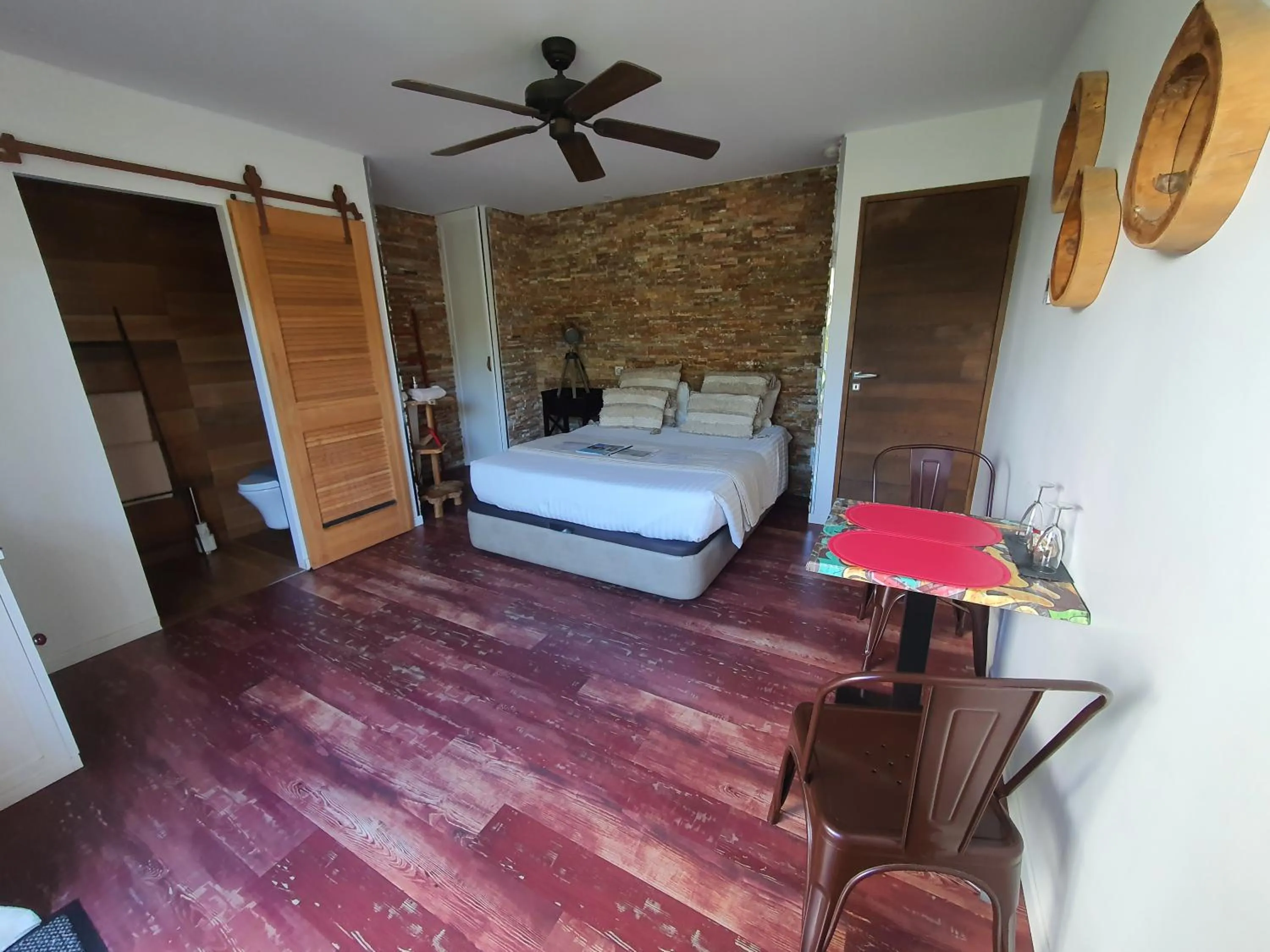 Bed in Villa BORA BORA