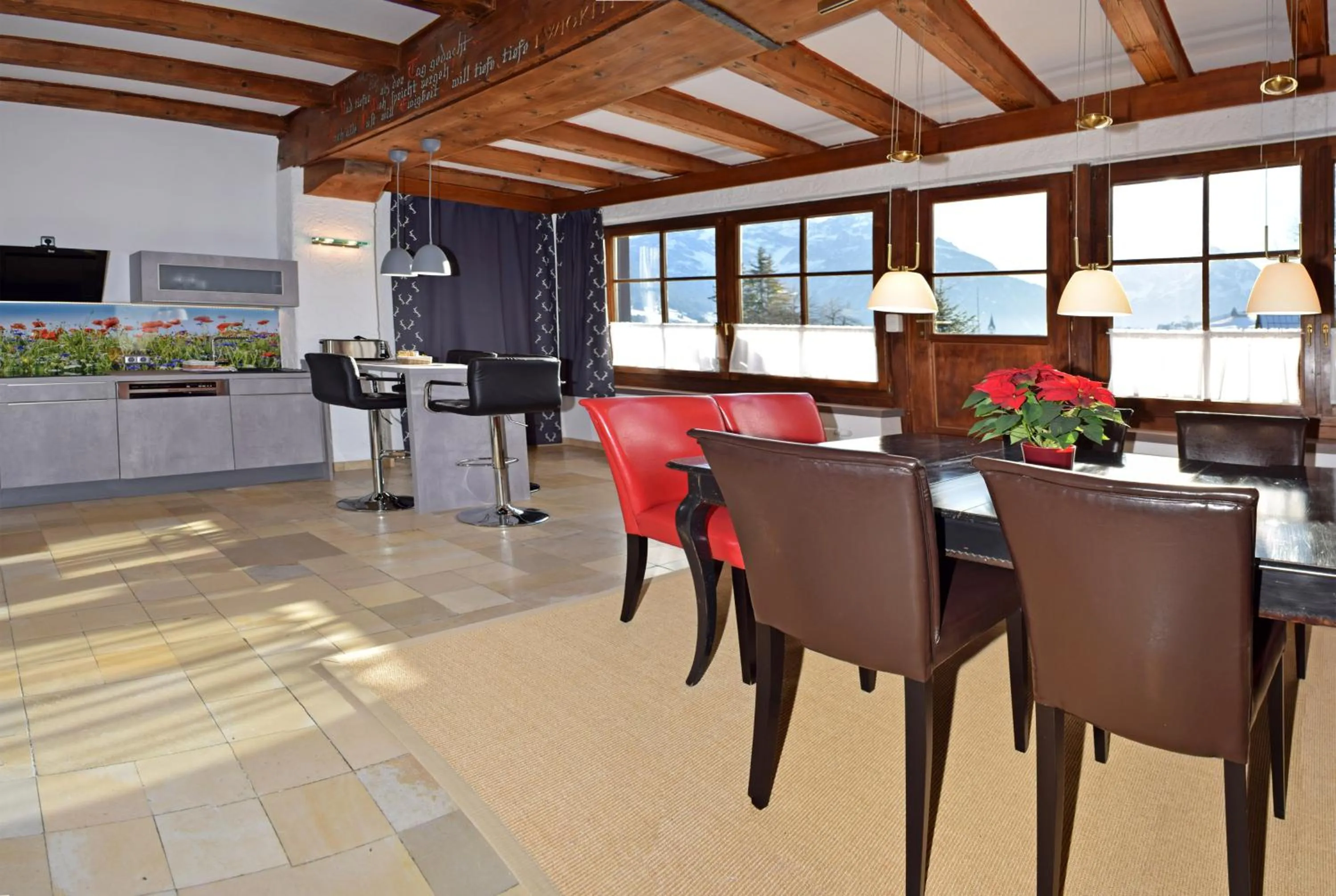 Dining area in Der Berghof