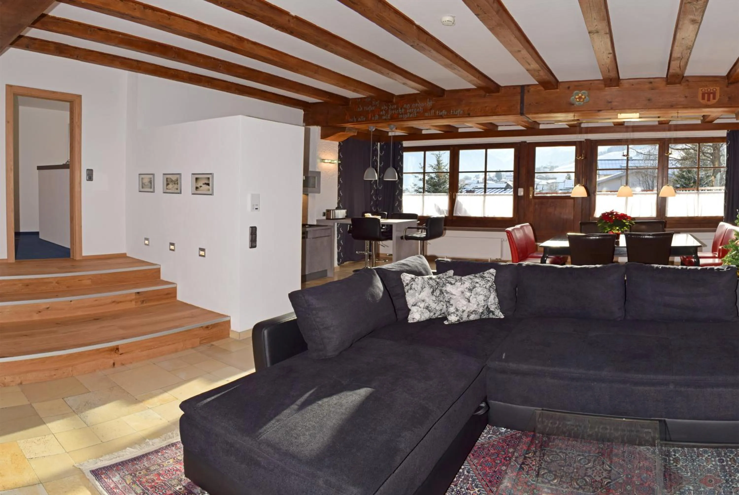 Living room in Der Berghof