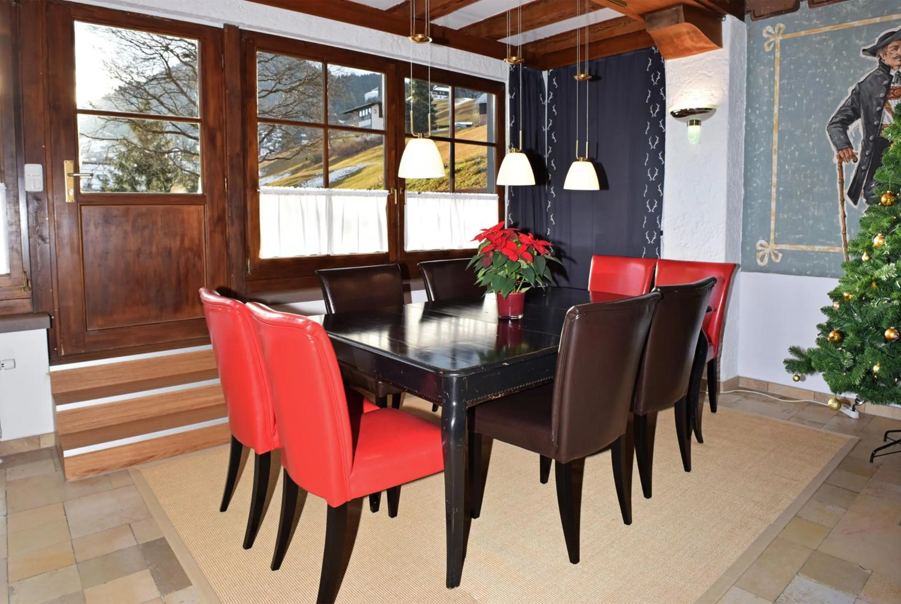 Dining area in Der Berghof