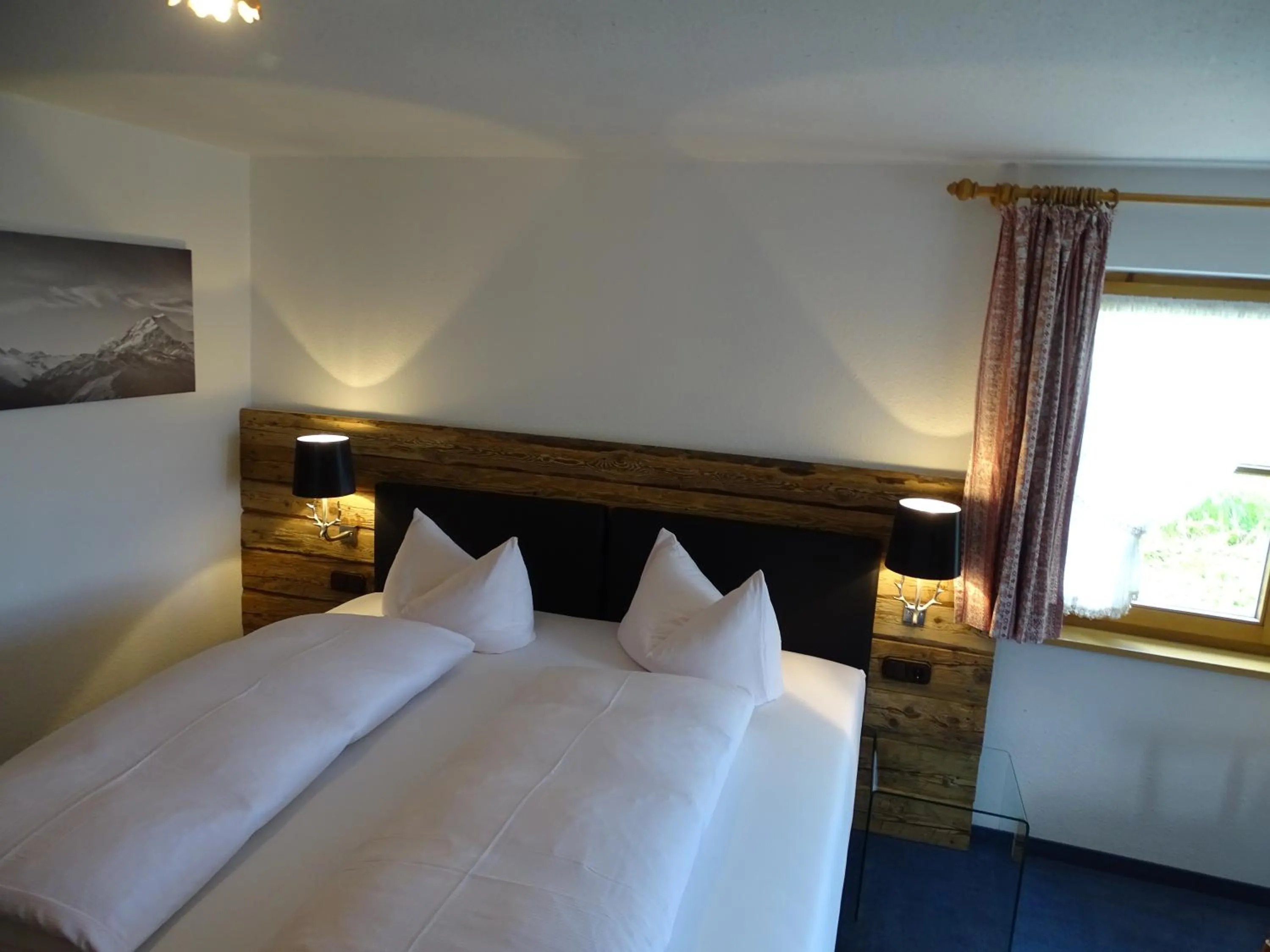 Bed in Der Berghof