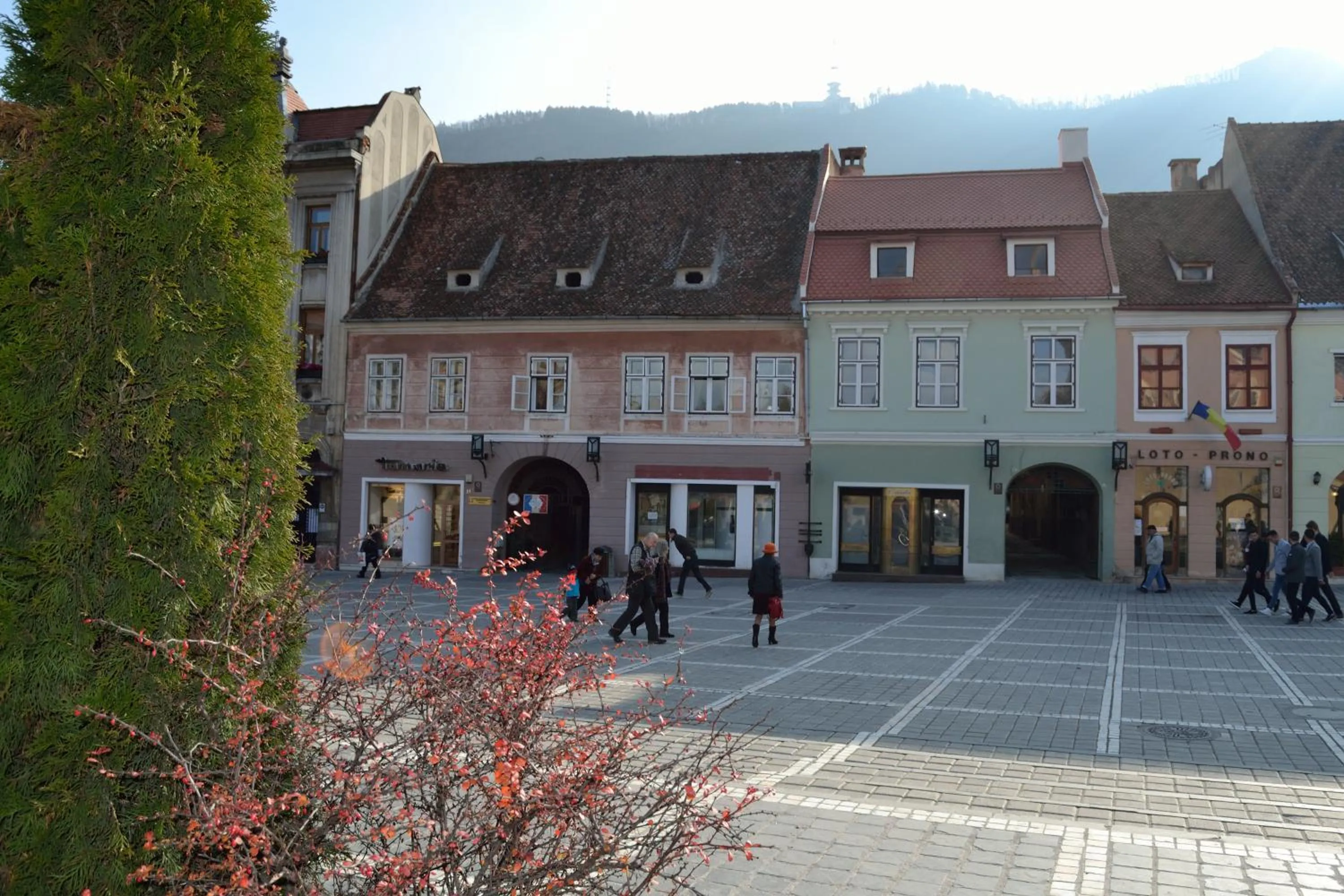 Facade/entrance in Casa Krone - Piața Sfatului
