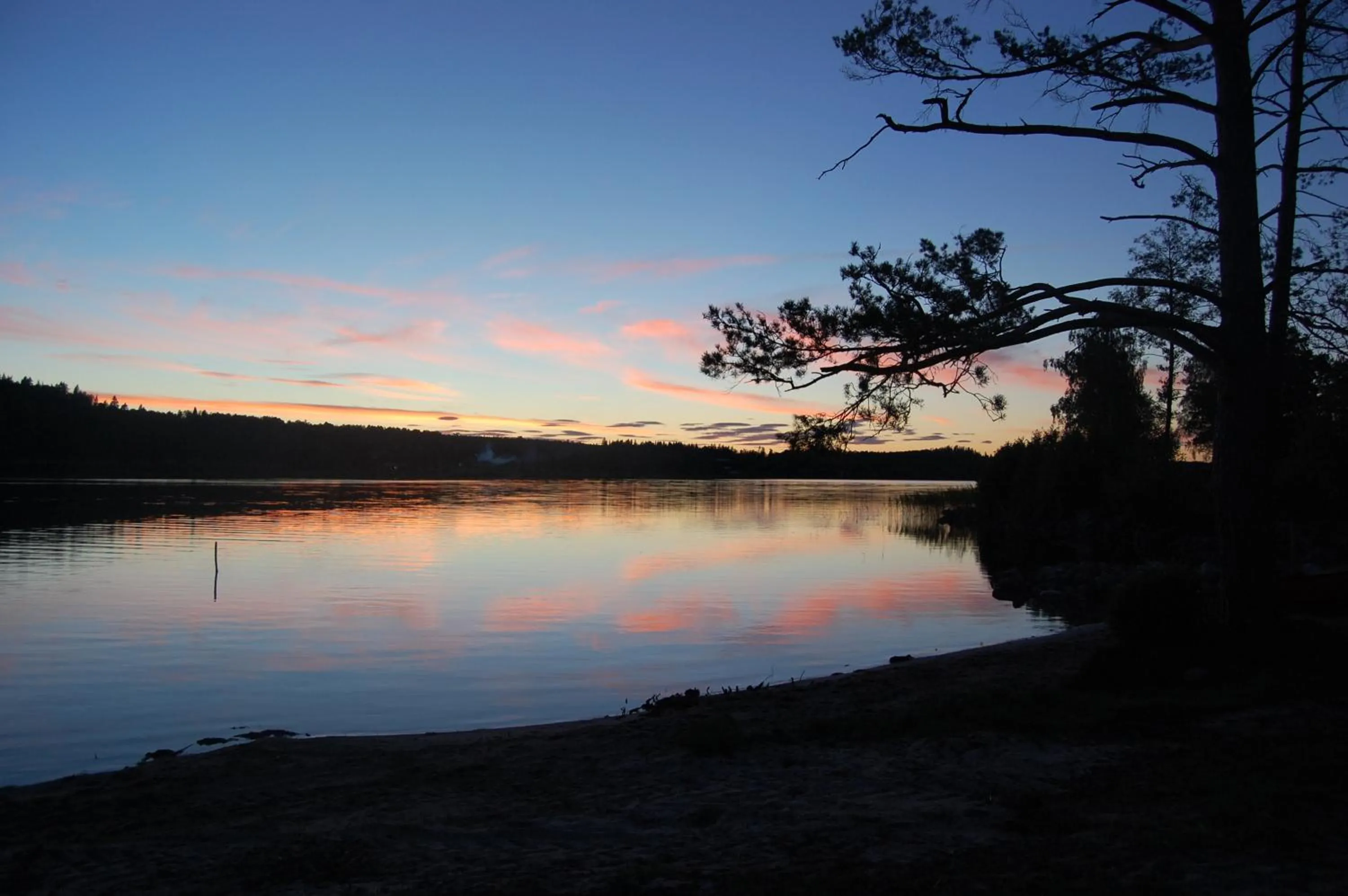Natural landscape in Holiday Home Sjöhagen