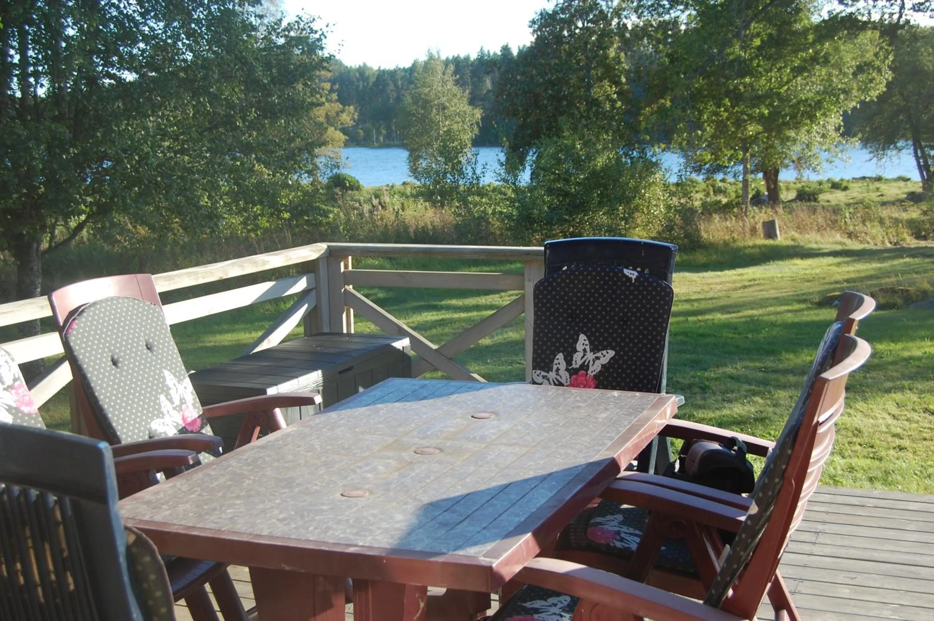 Lake view in Holiday Home Sjöhagen