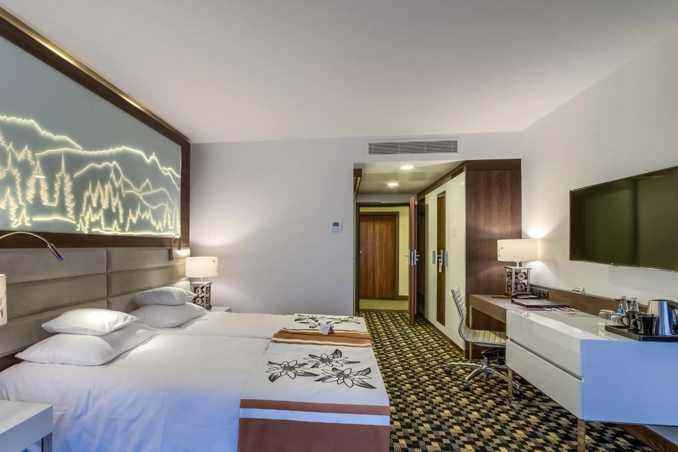 Photo of the whole room, Bed in Rezydencja II Nosalowy Dwór