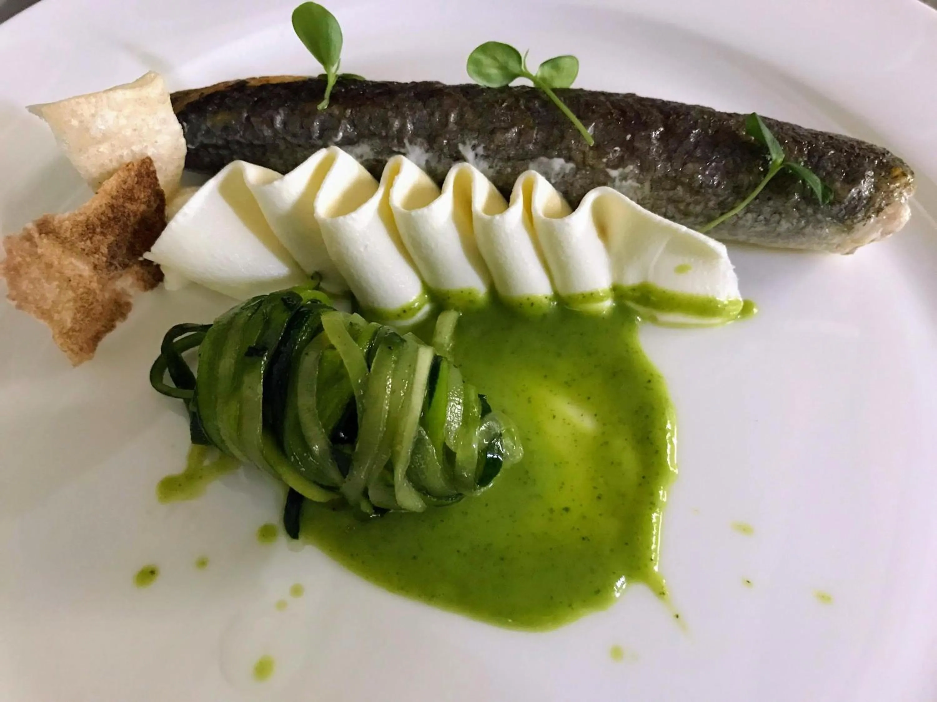 Food close-up in Savoia Palace Hotel