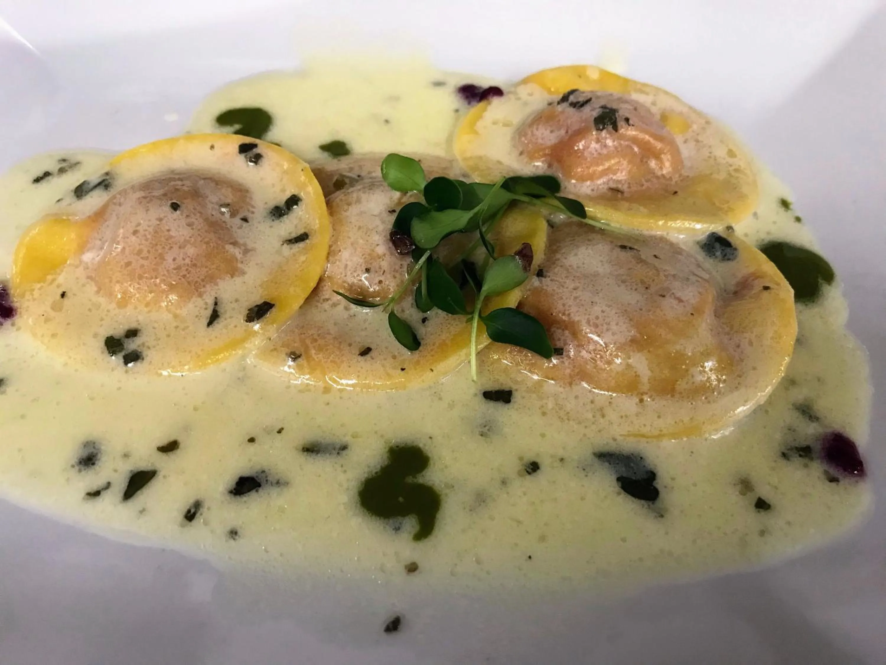 Food close-up in Savoia Palace Hotel