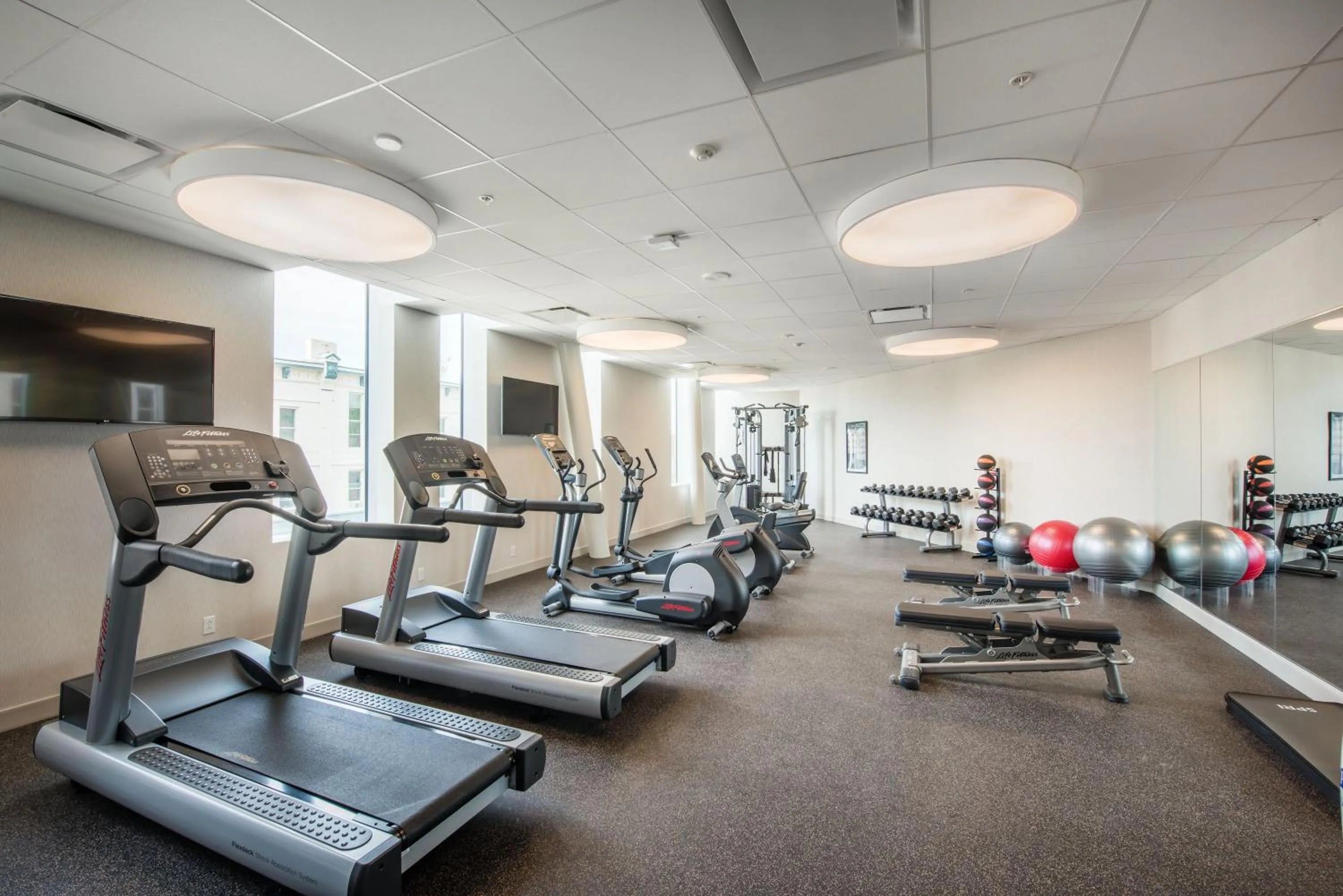 Fitness centre/facilities in The Hotel at Oberlin