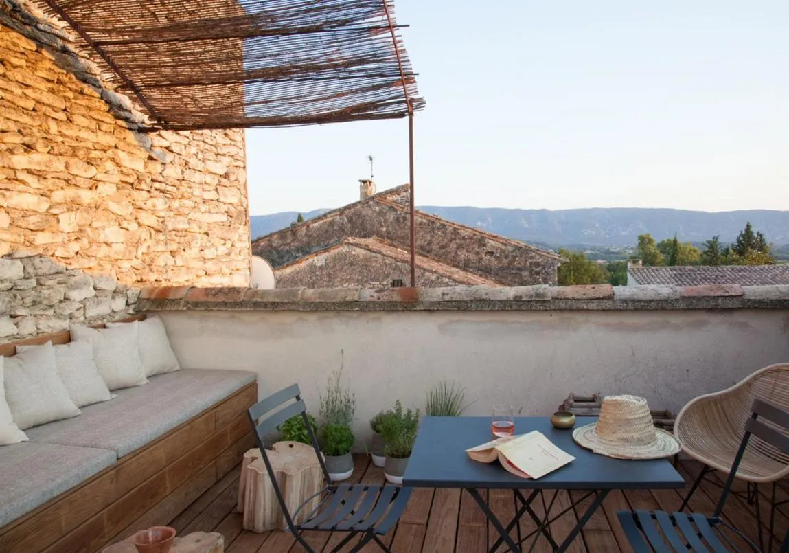 Balcony/Terrace in Domaine Les Martins - Gordes