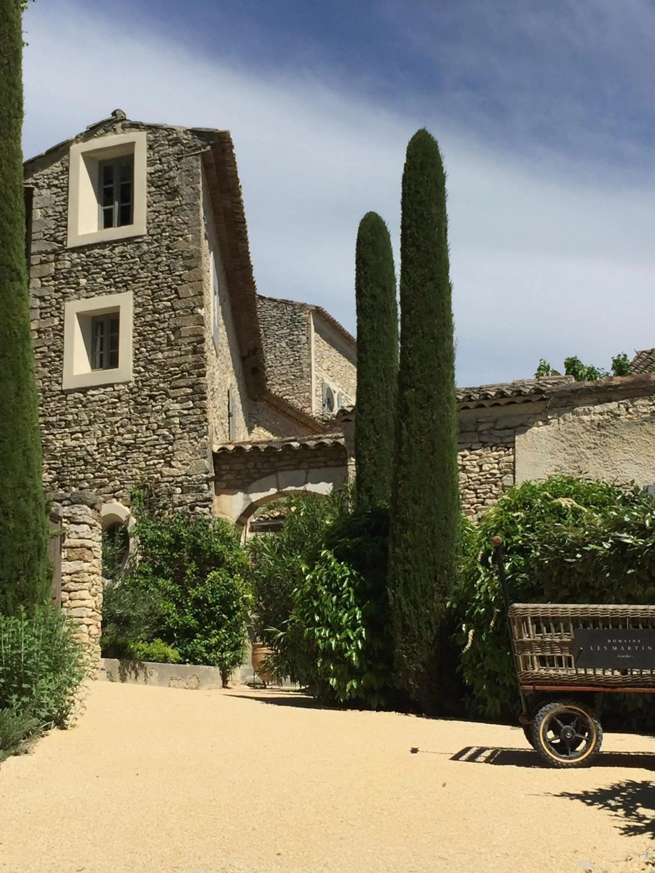 Facade/entrance in Domaine Les Martins - Gordes