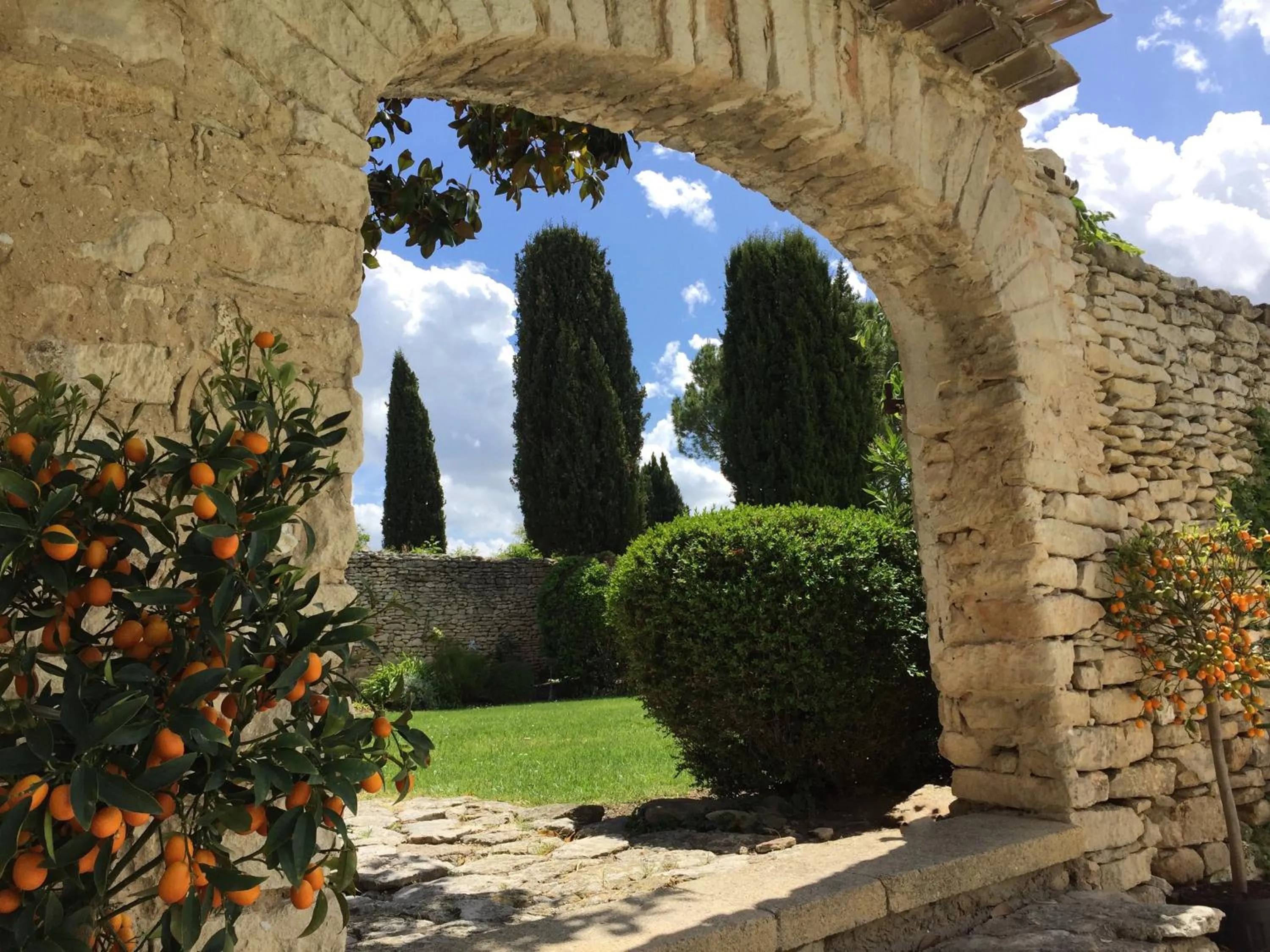 Balcony/Terrace in Domaine Les Martins - Gordes