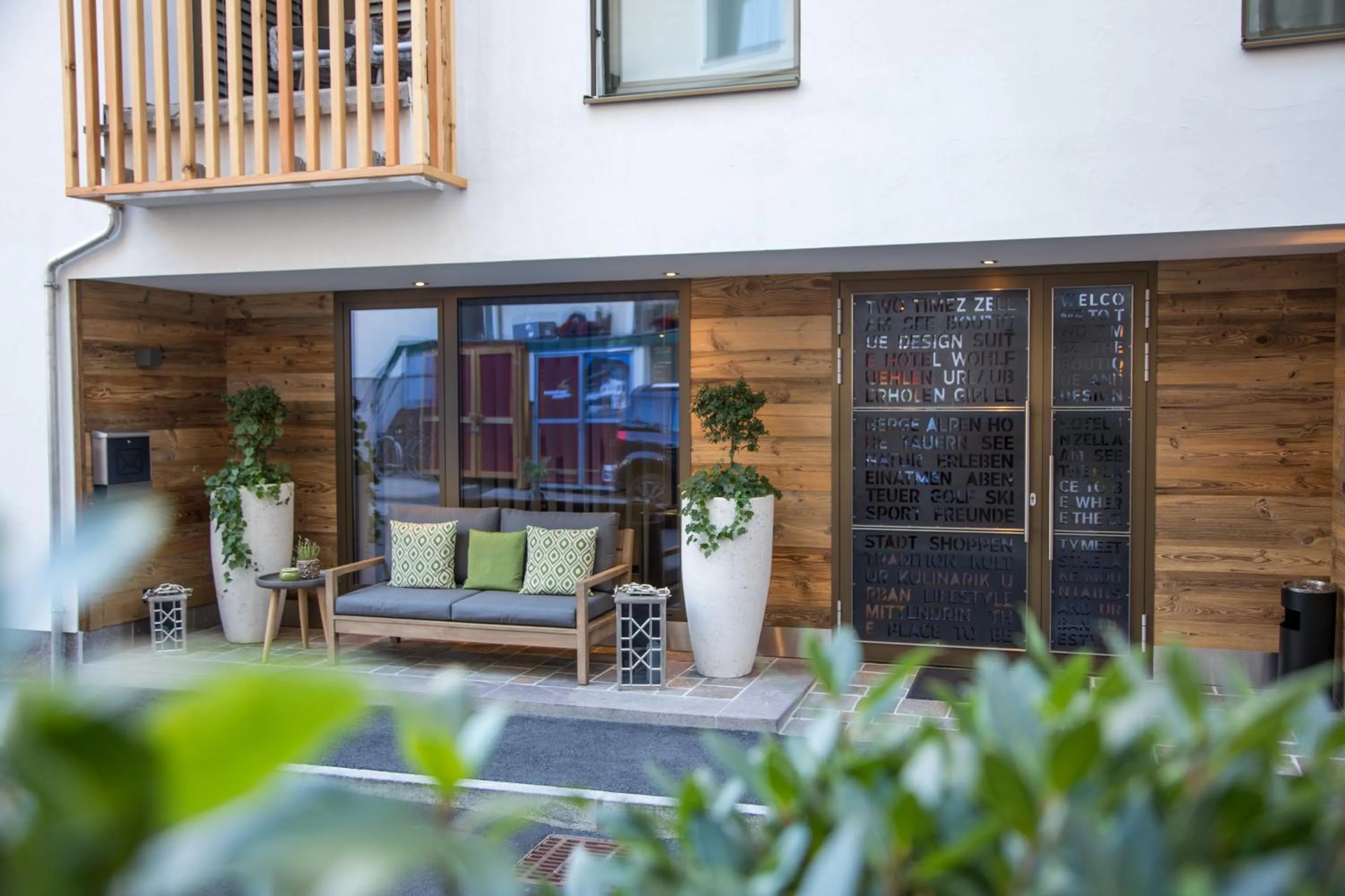 Facade/entrance in TWO TIMEZ - Boutique Hotel