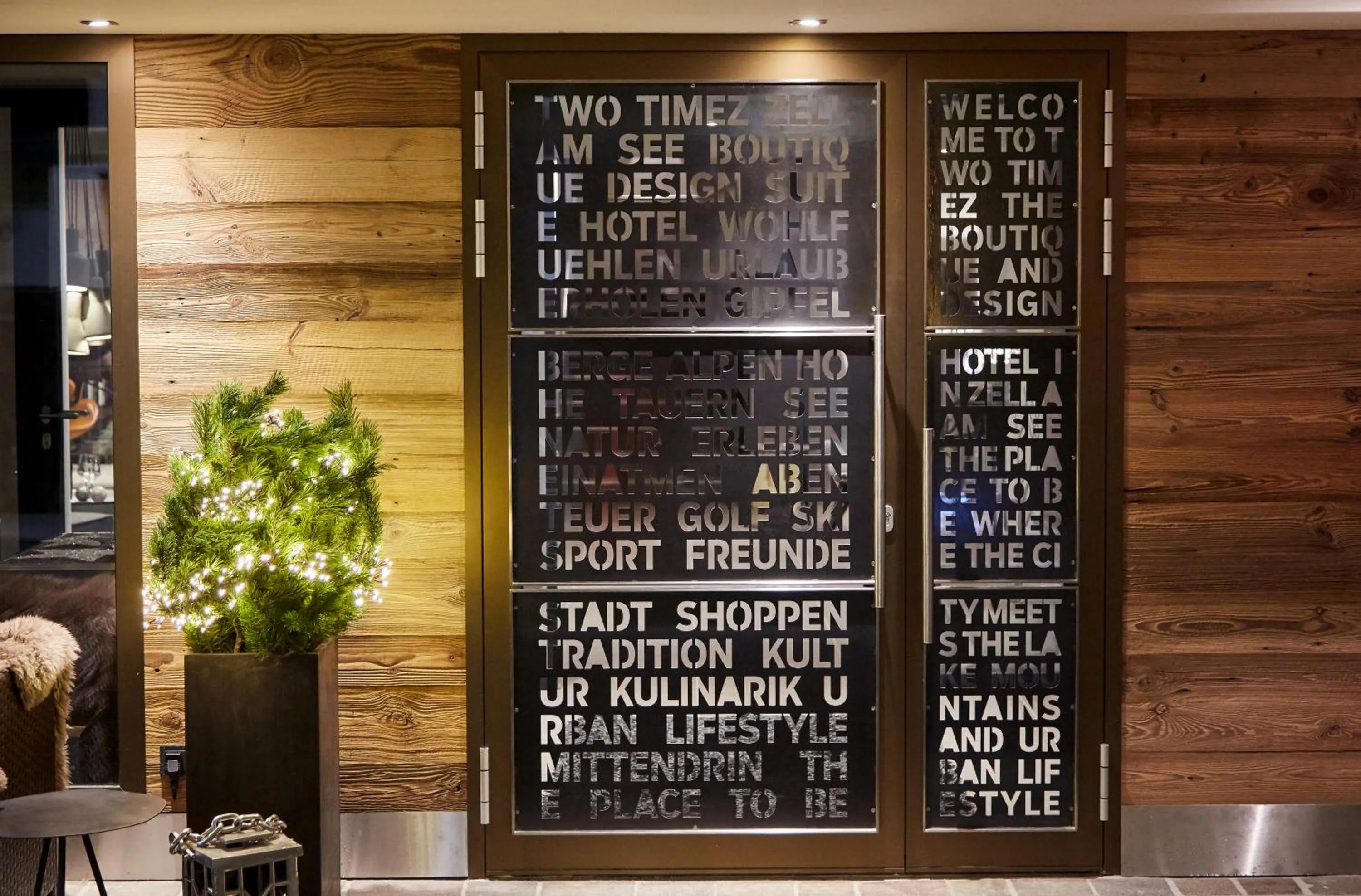 Facade/entrance in TWO TIMEZ - Boutique Hotel