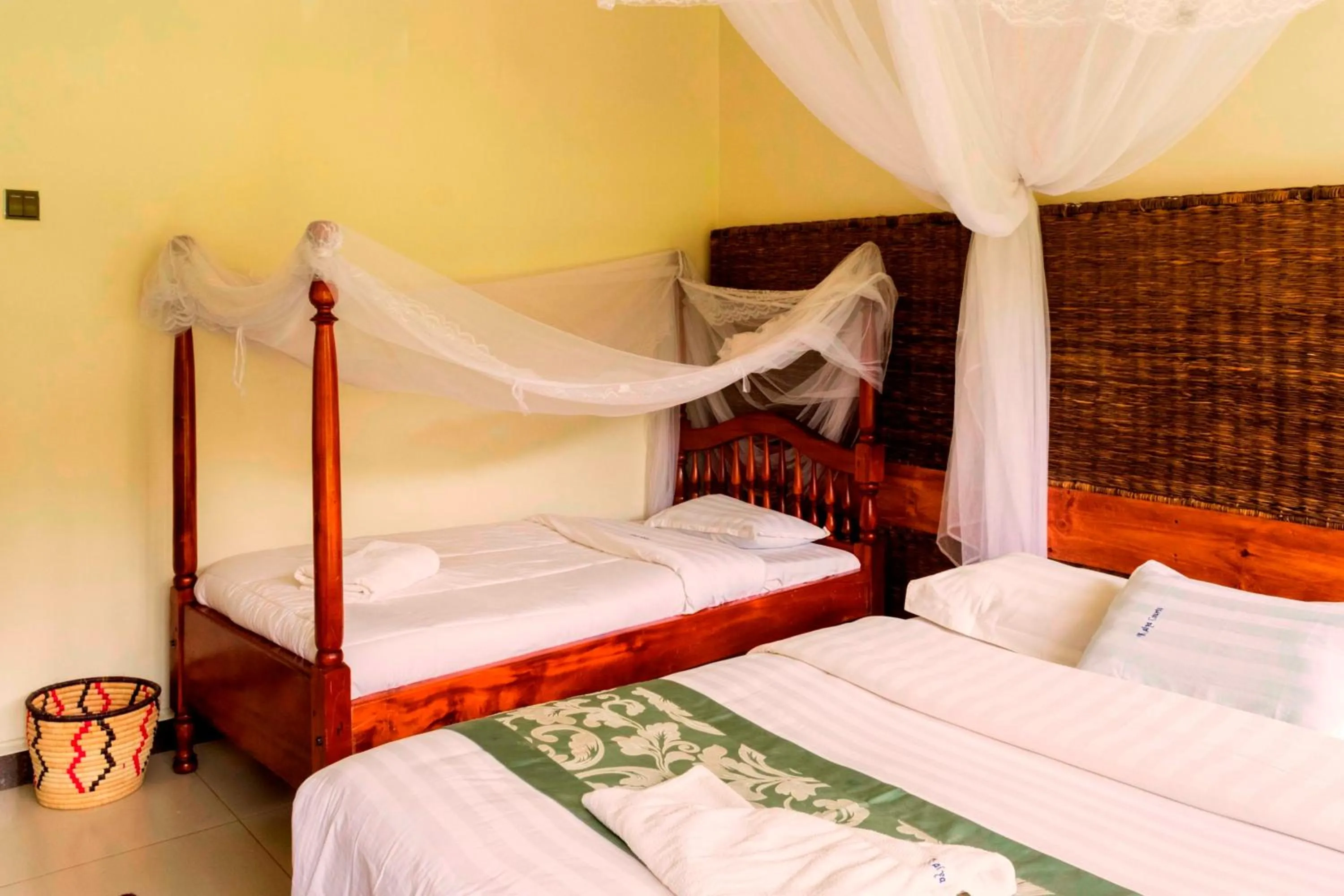 Bed in Kalya Courts Hotel Fort Portal