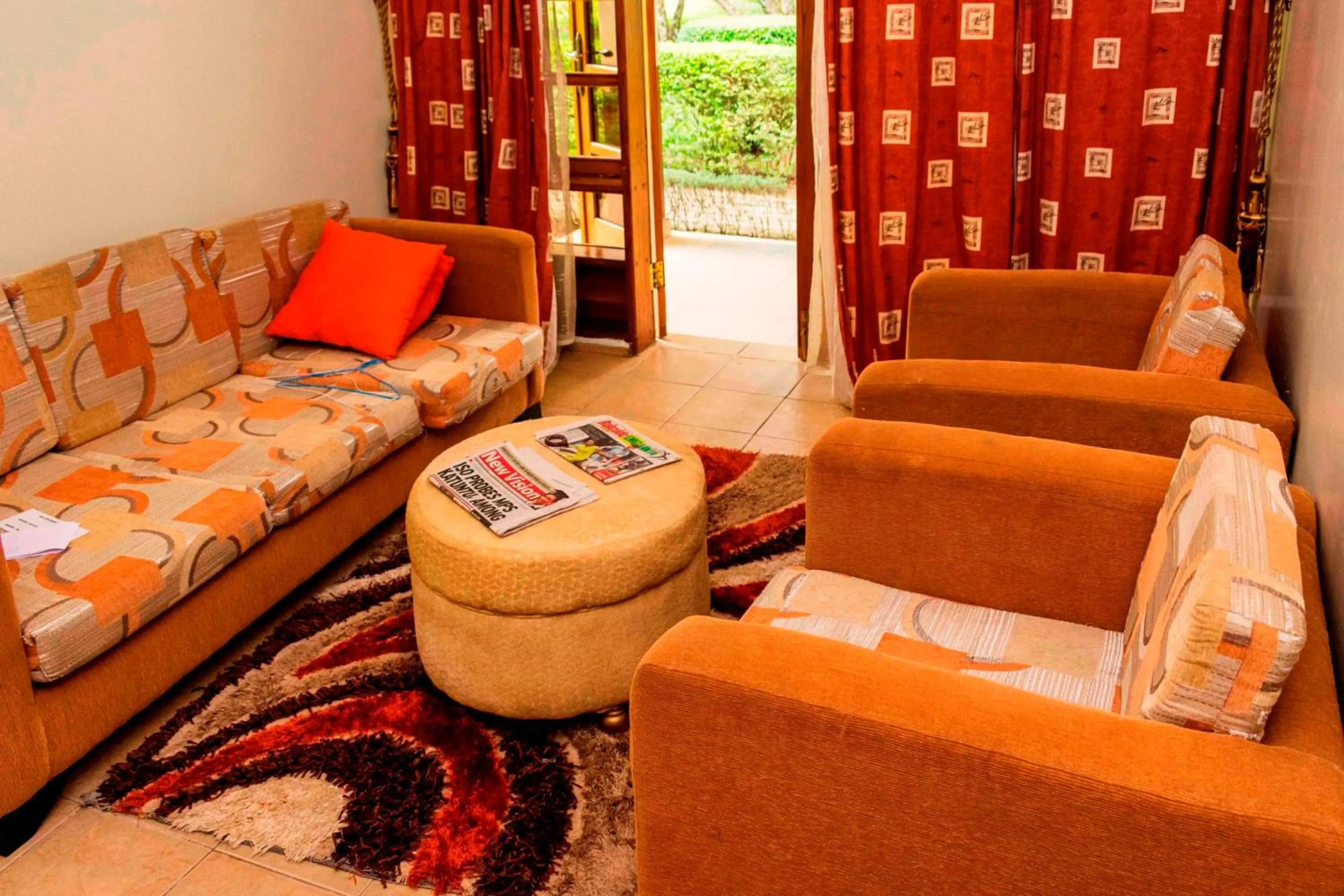 Living room in Kalya Courts Hotel Fort Portal